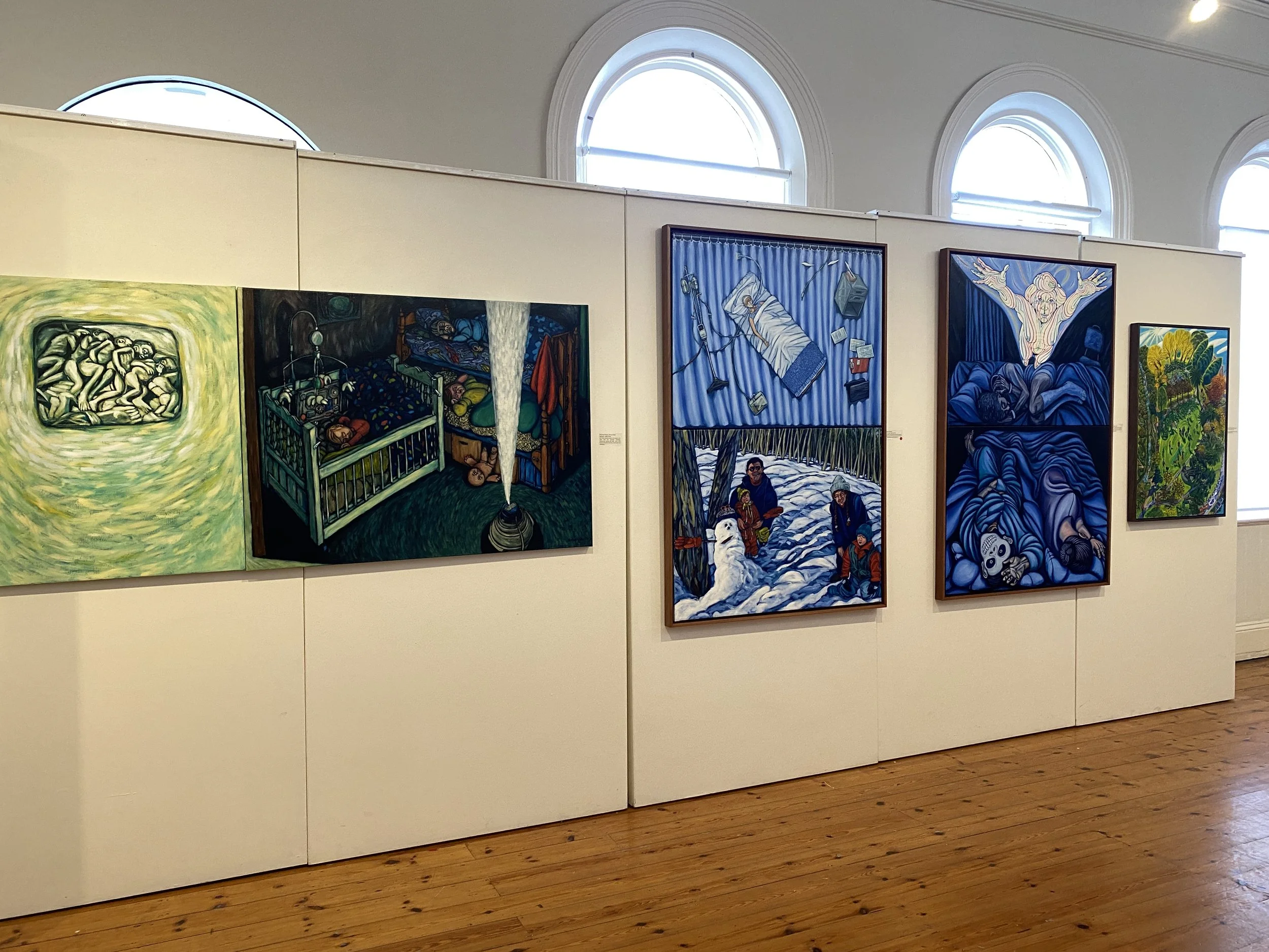 Michael Donnelly: Stories and Dreams Exhibition - View of Gallery 1.