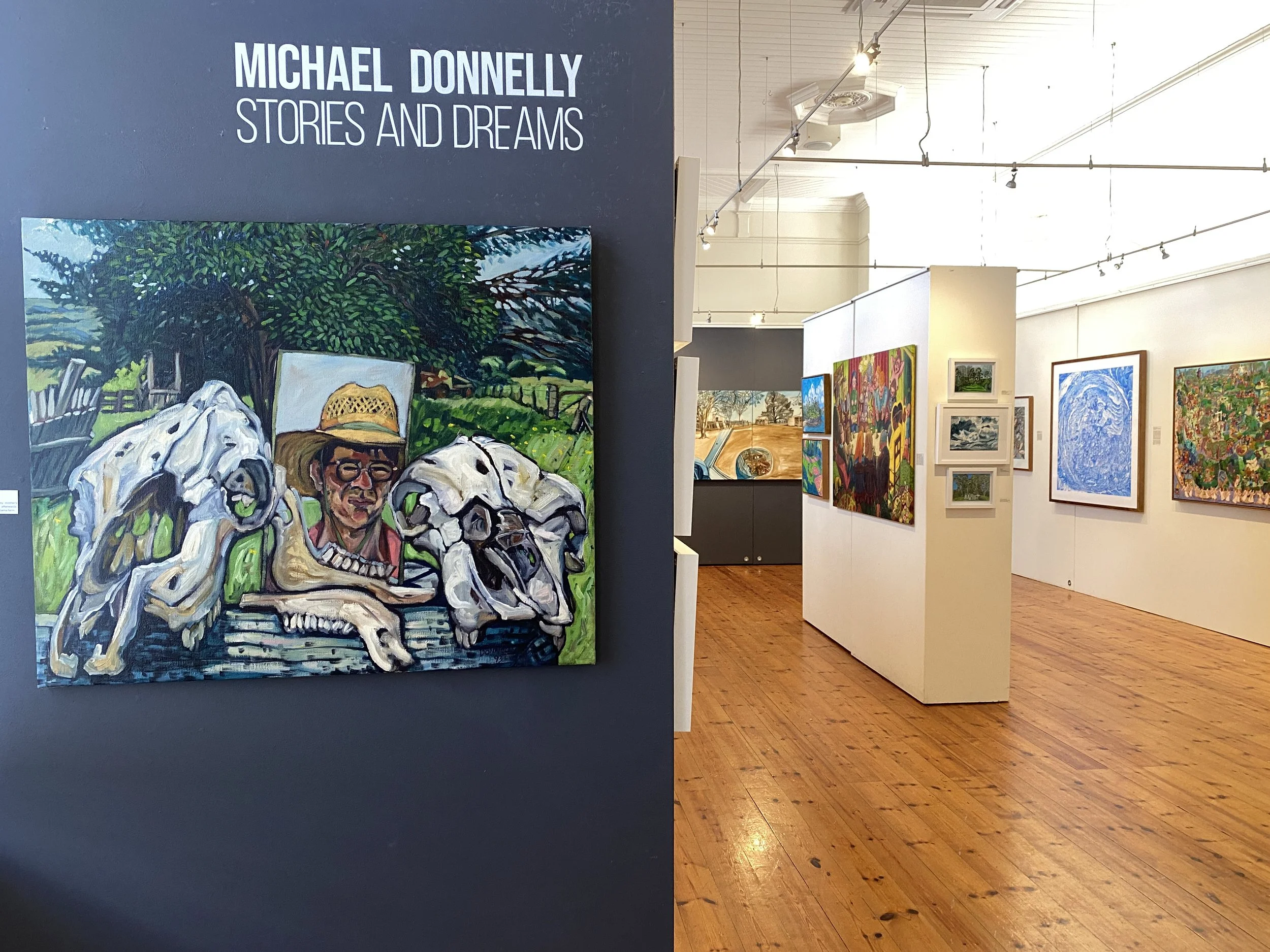 Michael Donnelly: Stories and Dreams Exhibition - View of Gallery 1.