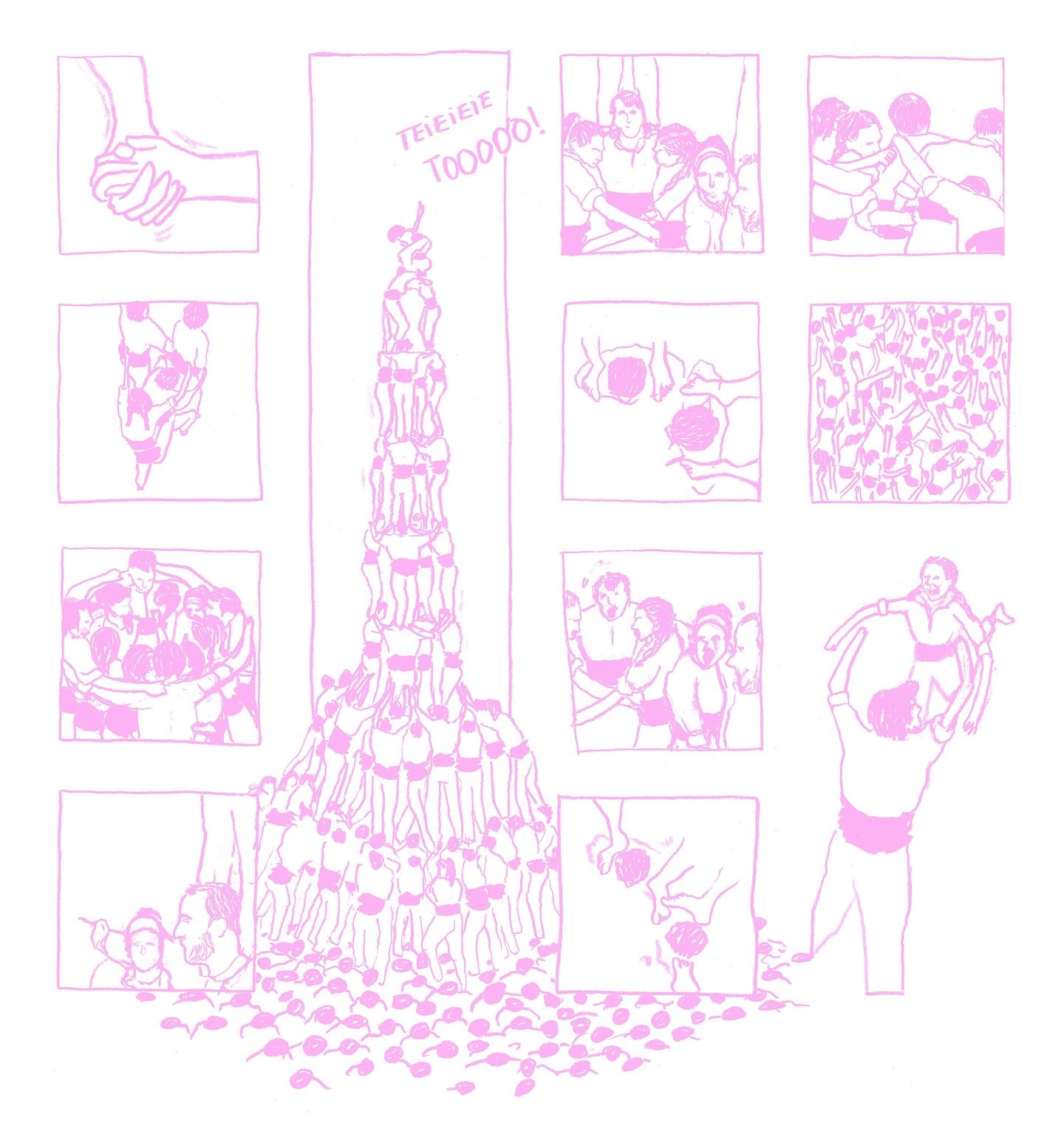 Encaixada de mans i amb la millor escaleta, tirem amunt. Aquest est&agrave; m&eacute;s dur, aix&ograve; fa bona pinta. Se sent &lsquo;30 segons m&eacute;s va!&rsquo; Per&ograve; no en tenim prou amb carregar. Sembla que sentim l&rsquo;aleta. Crits, c