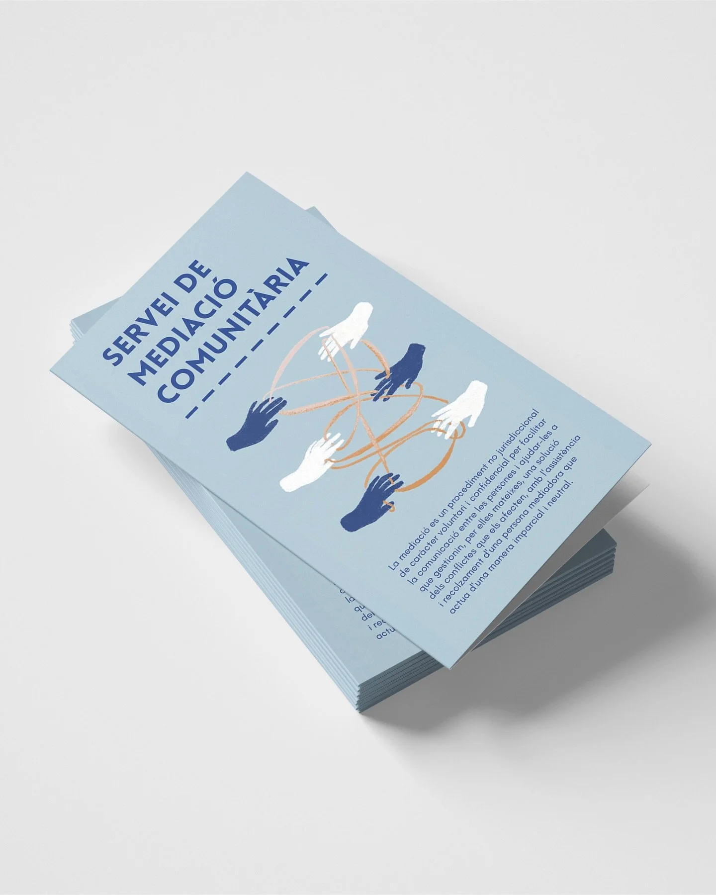 El &lsquo;servei de mediaci&oacute; comunit&agrave;ria&rsquo; facilita la comunicaci&oacute; entre les persones 🫱🏼&zwj;🫲🏾

&rarr; He creat la identitat visual de la Regidoria d&rsquo;Acci&oacute; Social i Comunit&agrave;ria de @vallsajuntament pe