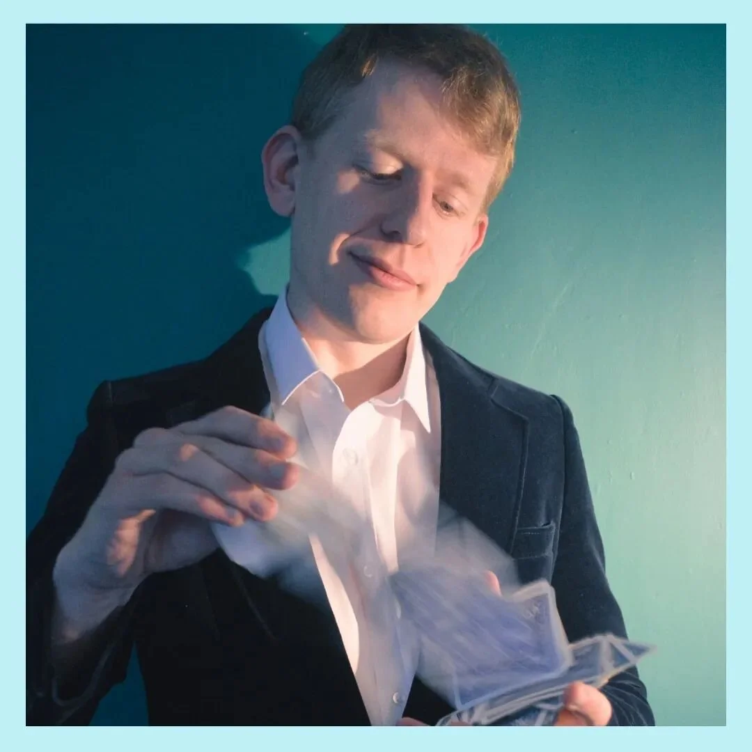 I'm so excited to start adding a little bit of magic to parties. Book now and save some money on your booking 🃏
#magician #northeast #weddingentertainer