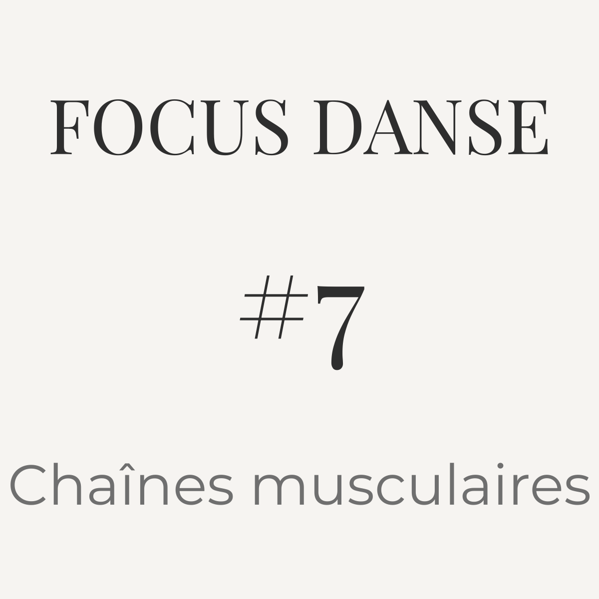 Focus Danse #7