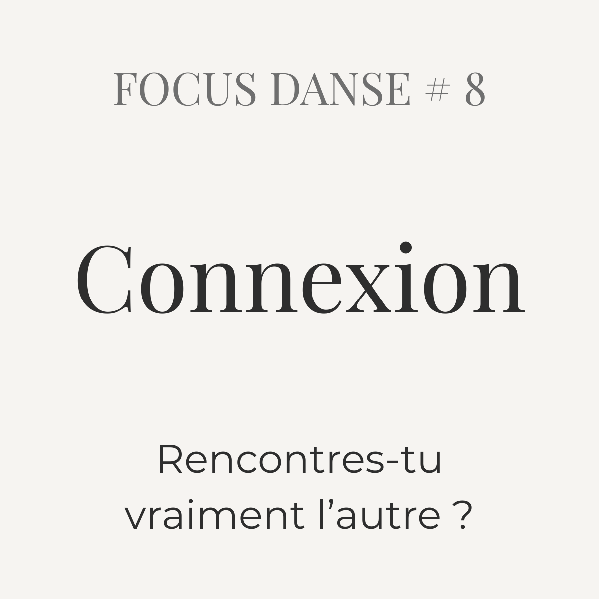 #8 — Communication