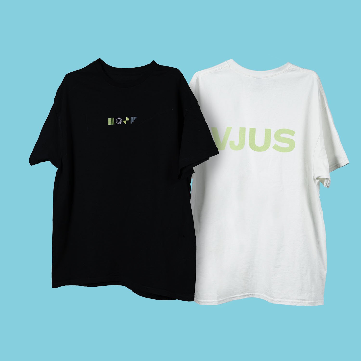 Icons T-Shirt Rainbow w/VJUS Logo