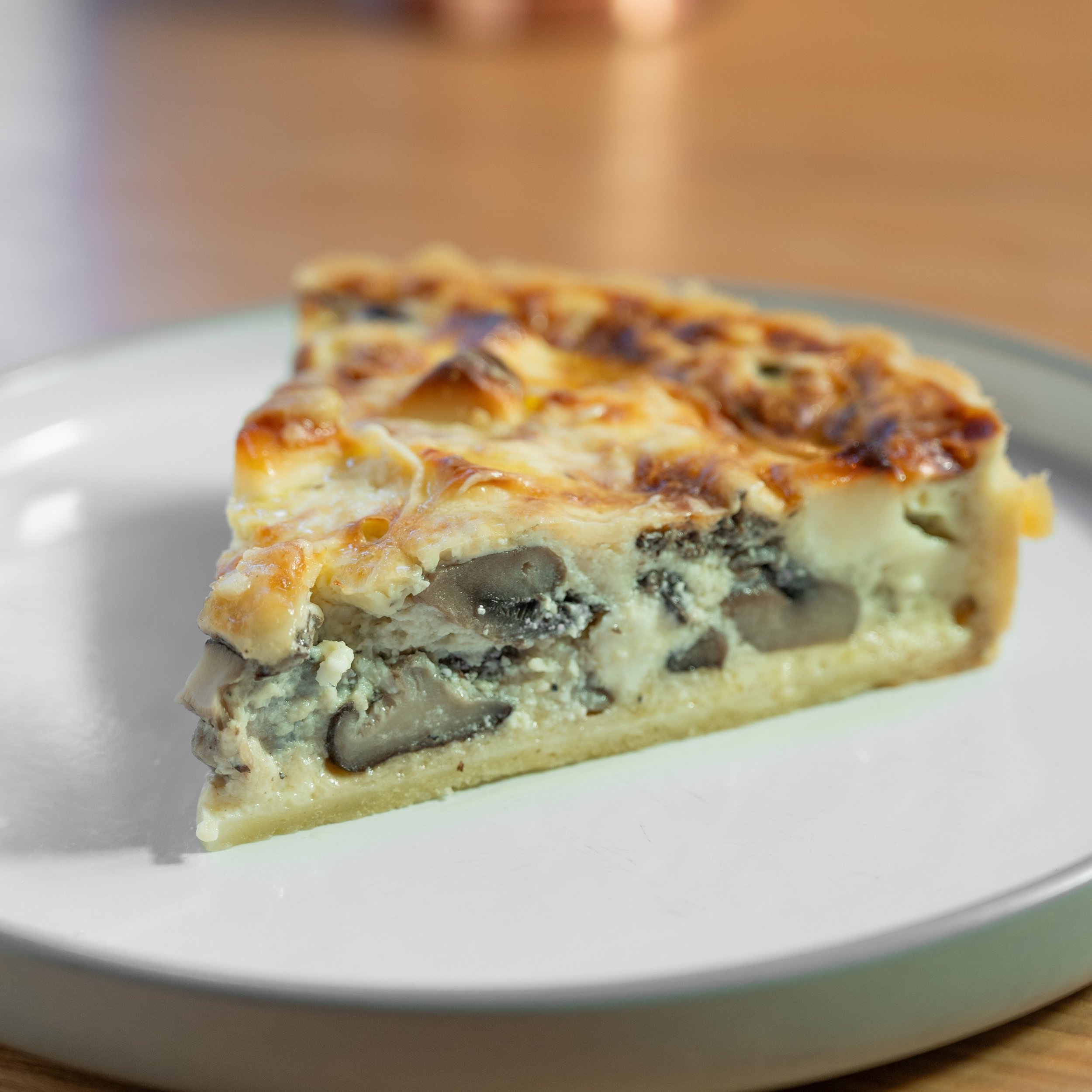 Truffle Mushroom Quiche (8in, Whole)