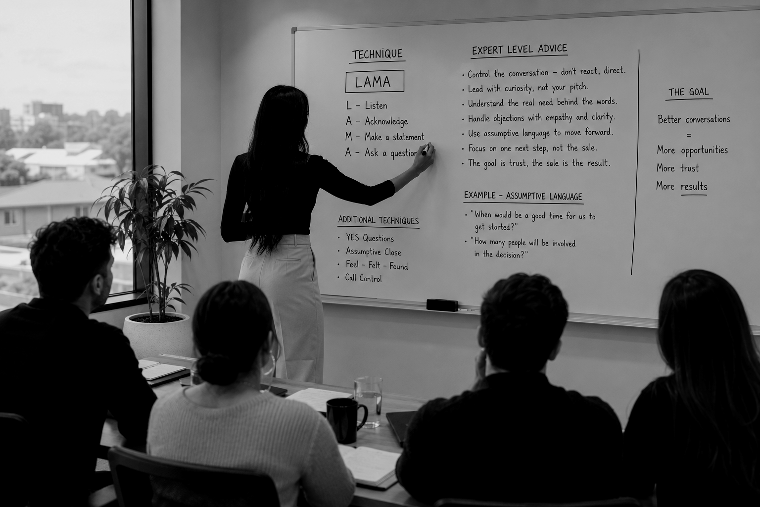 Sales Training session