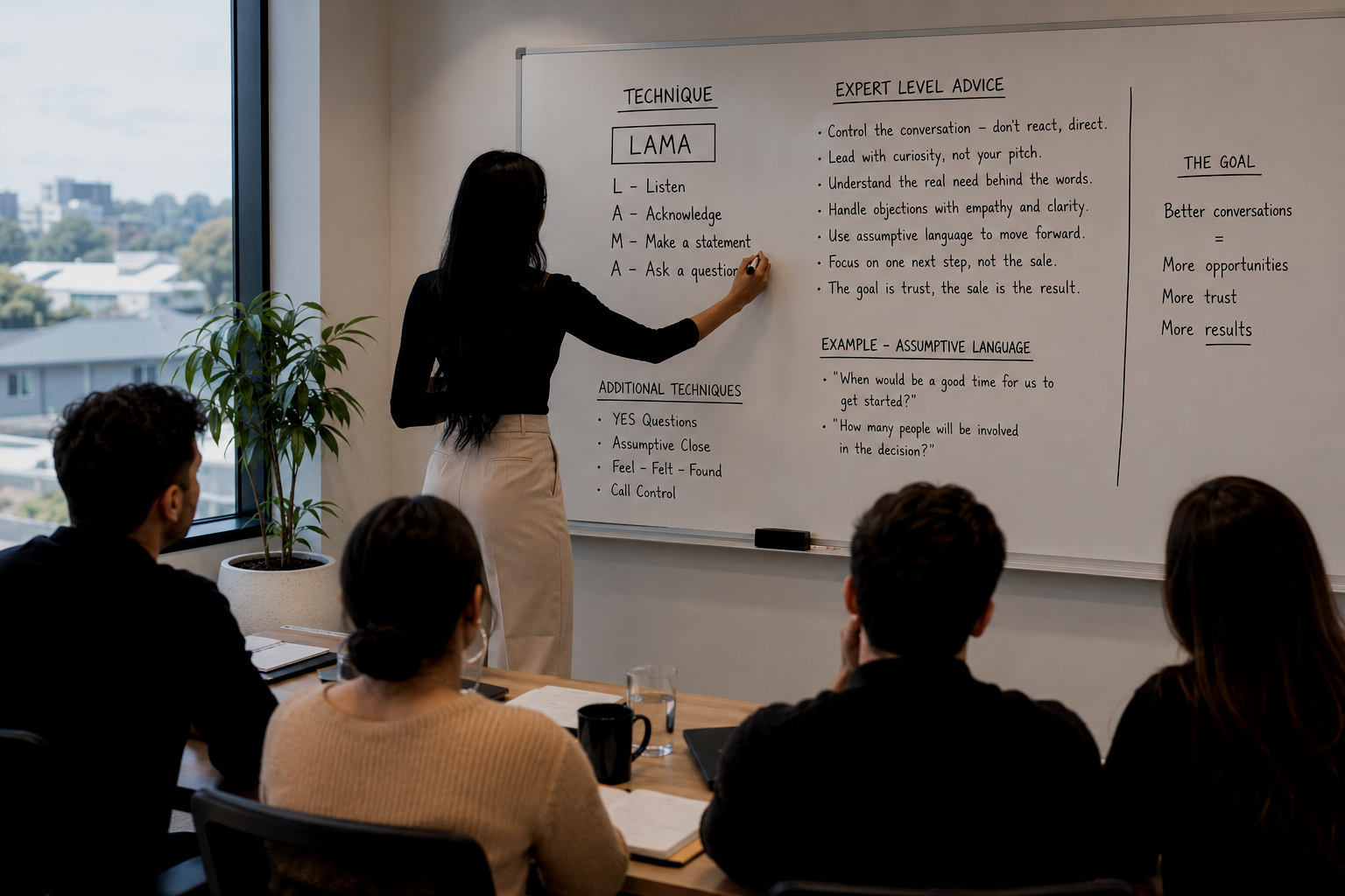 Sales Training session