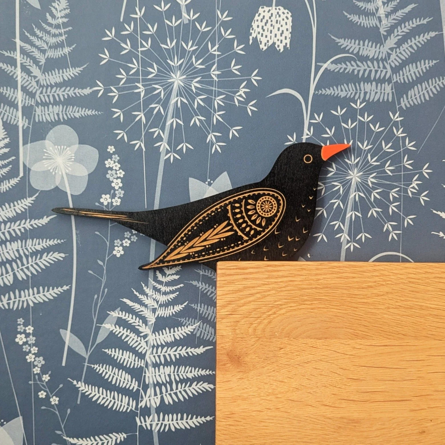 blackbird wooden door topper.JPG