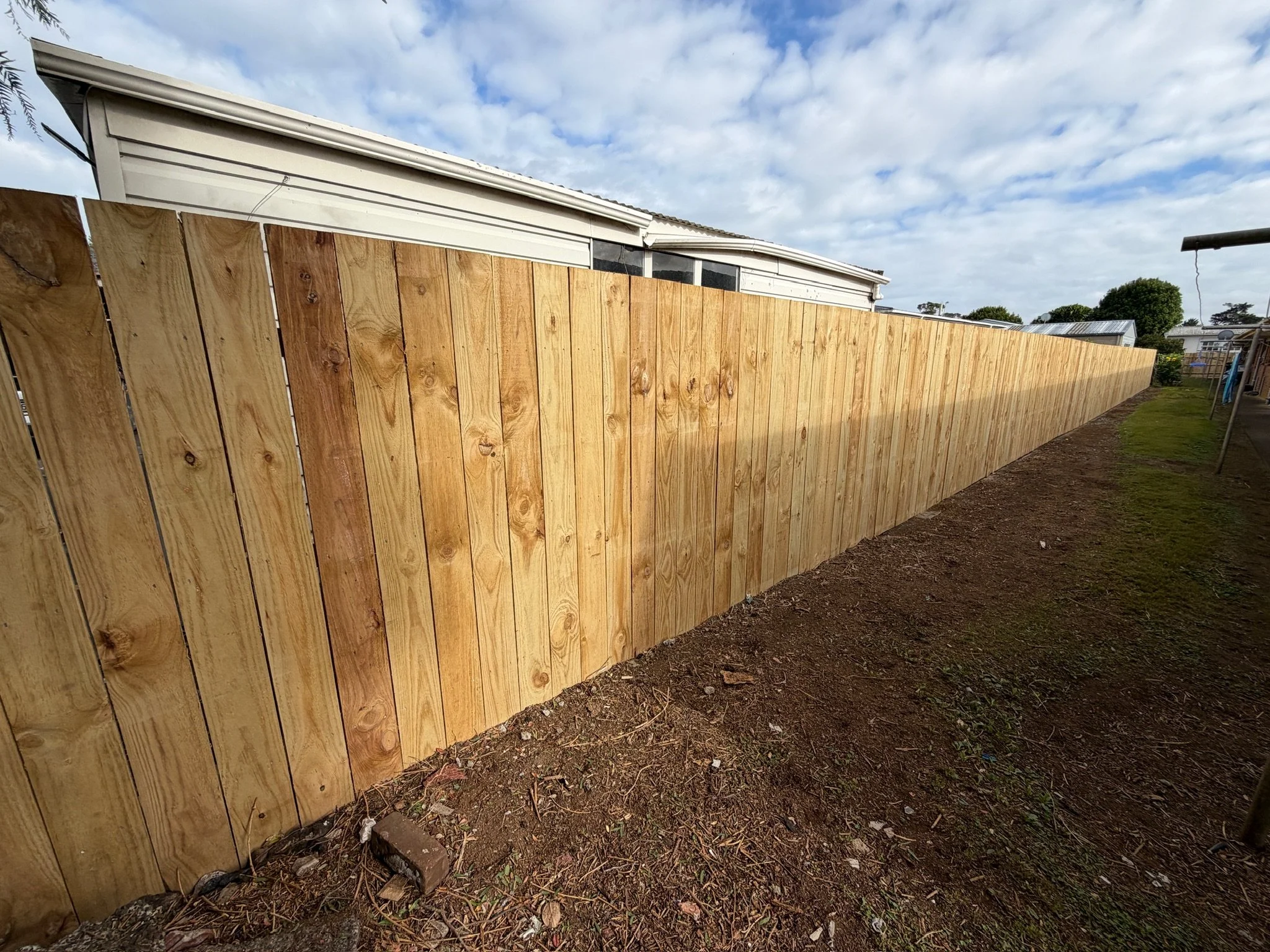 New fence construction project completed in Manurewa by DCW Services