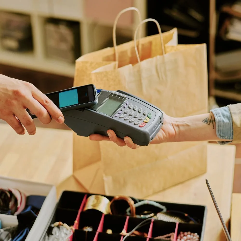 Taking a card payment during a Retail  Service, Supply and Administration Apprenticeship