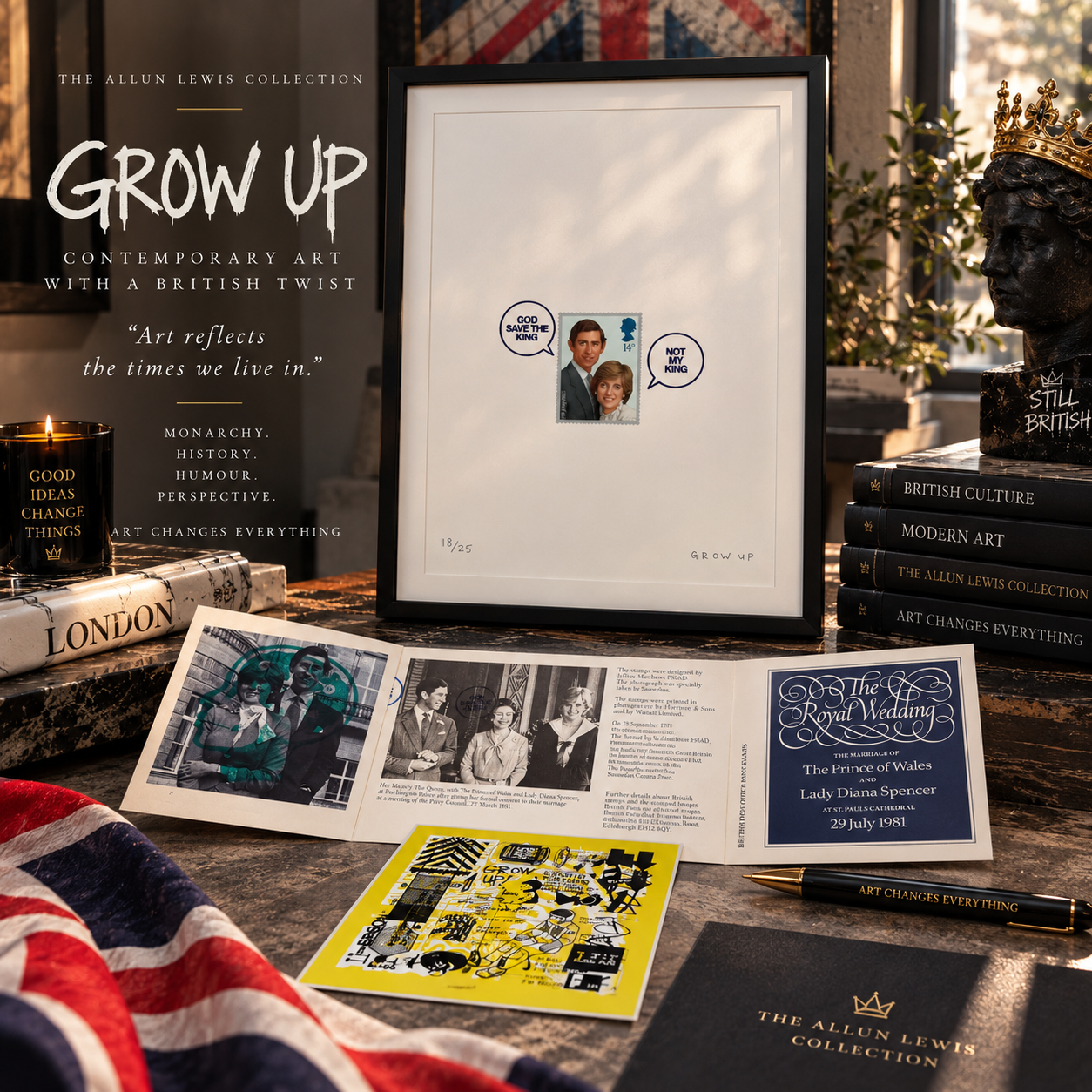 GROW UP — GOD SAVE THE KING / NOT MY KING