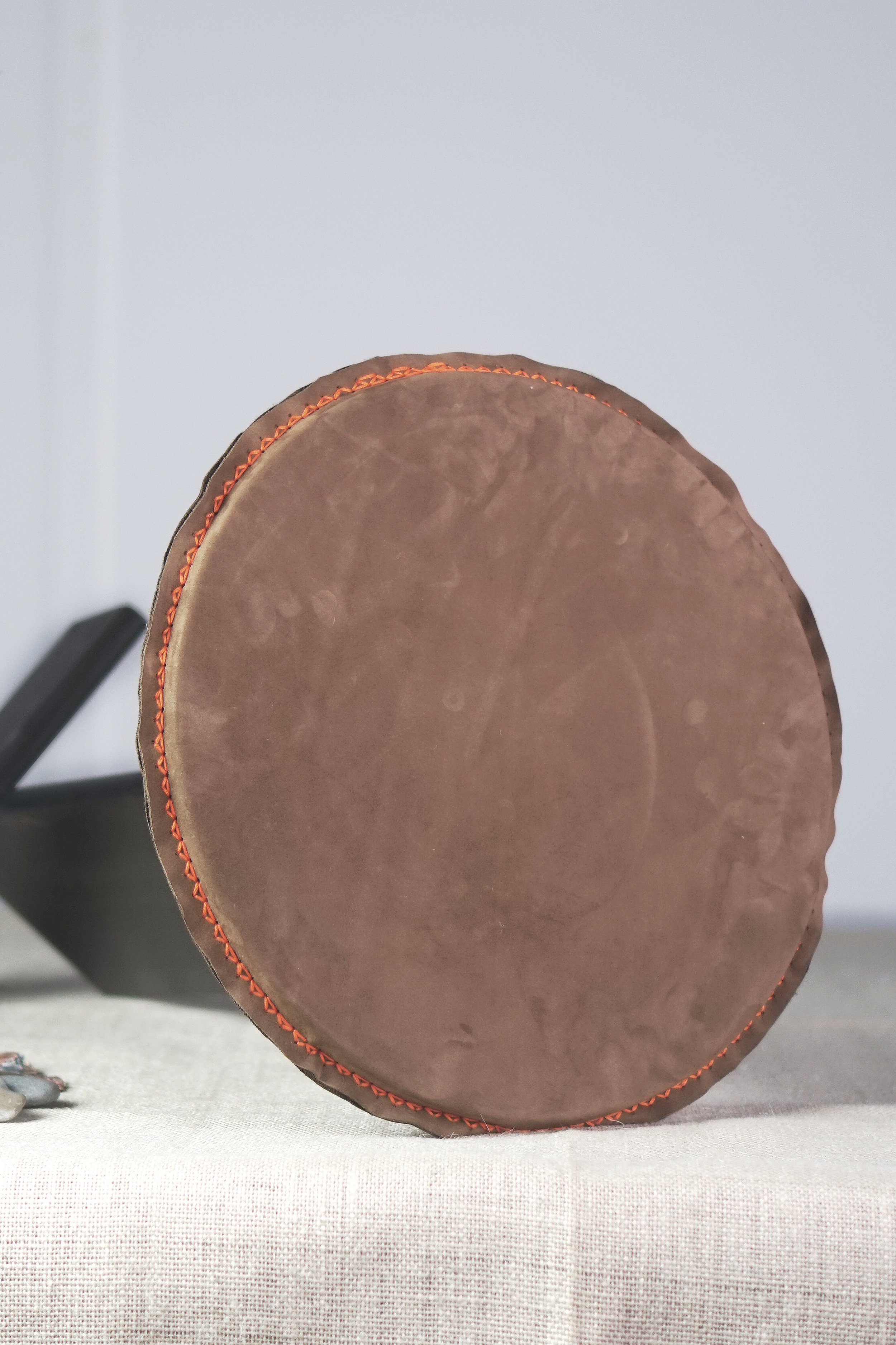 Leather Otty side table workshop experience / New dates for 2025 coming soon.
