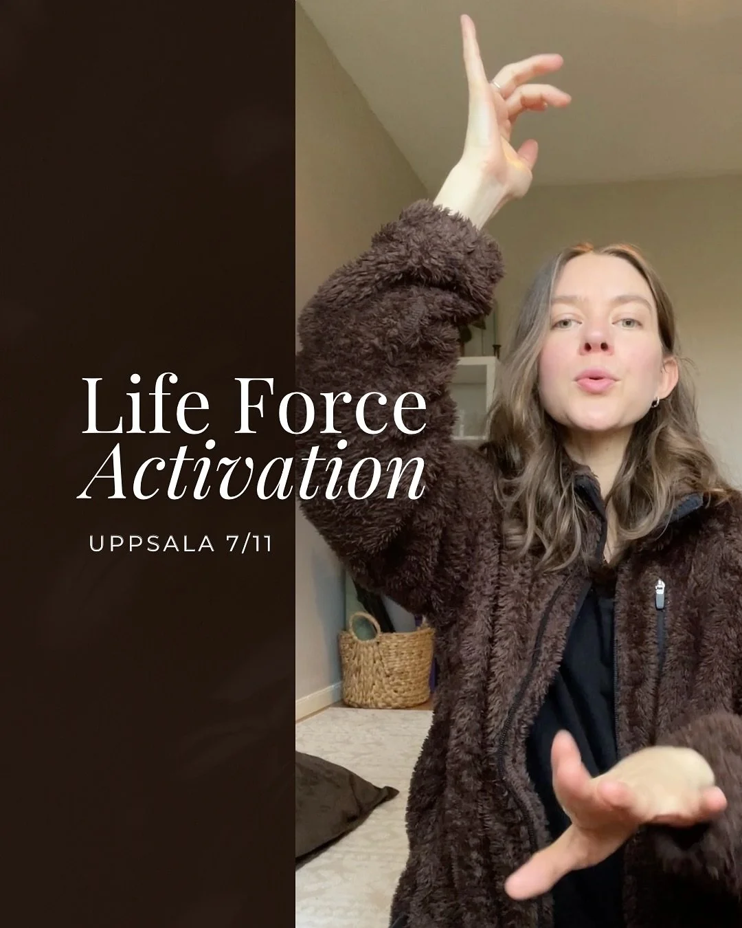 Som jag l&auml;ngtat! &Auml;ntligen ska jag h&aring;lla en session i Life Force Activation p&aring; plats i Uppsala igen. Vi kommer h&aring;lla till i Ashtangayogas luftiga lokaler med rej&auml;l h&ouml;gtalare. S&aring;n lyx! ✨

Det h&auml;r &auml;r