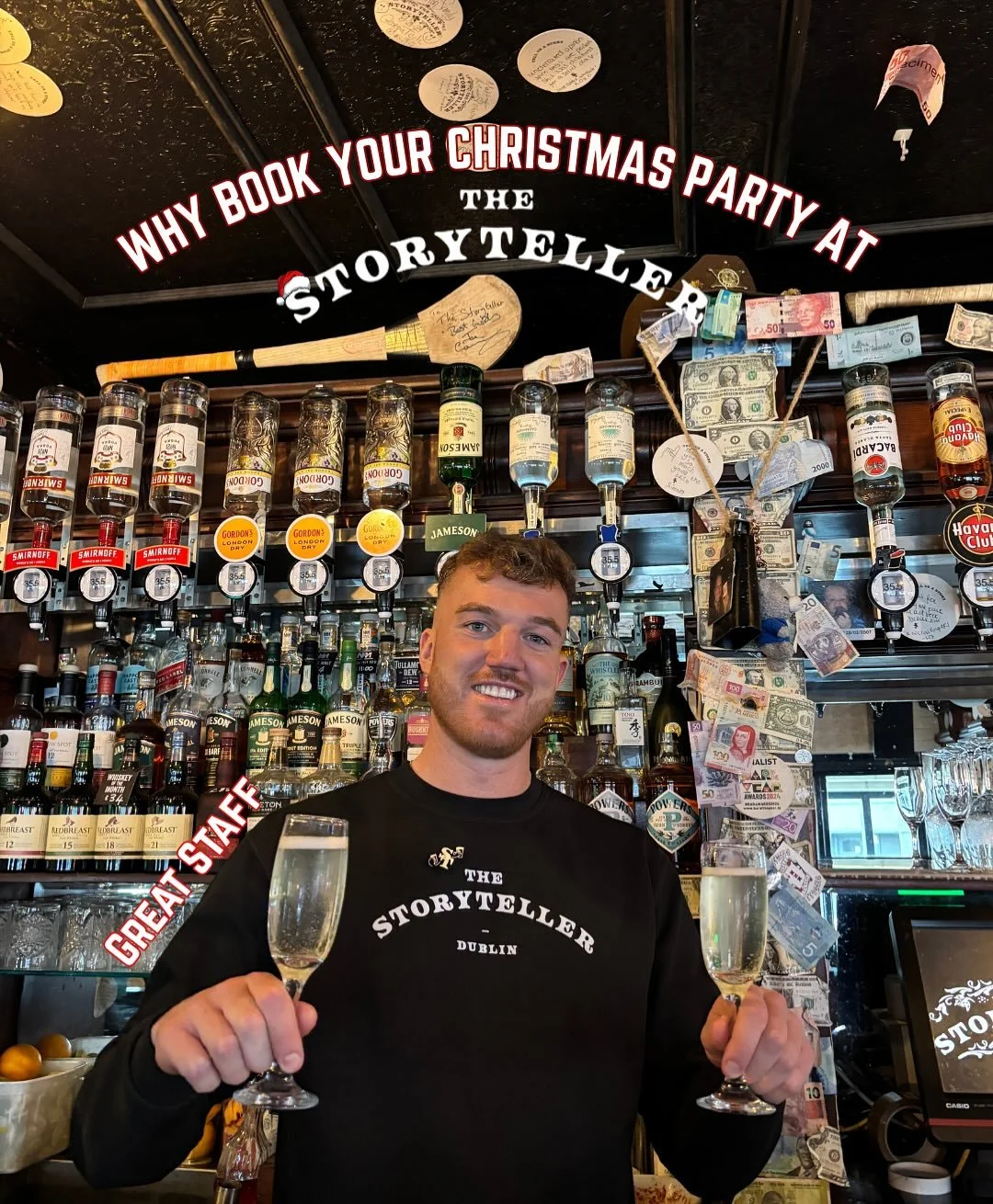 Christmas is only 14 Thursdays away🎉 Whether it&rsquo;s a work party, group drinks or full venue hire, we&rsquo;ve got packages for all! We are filling up fast so make sure to book in soon😍

What we can offer
🎄Delicious food
🤶 Live music 
✨Creamy