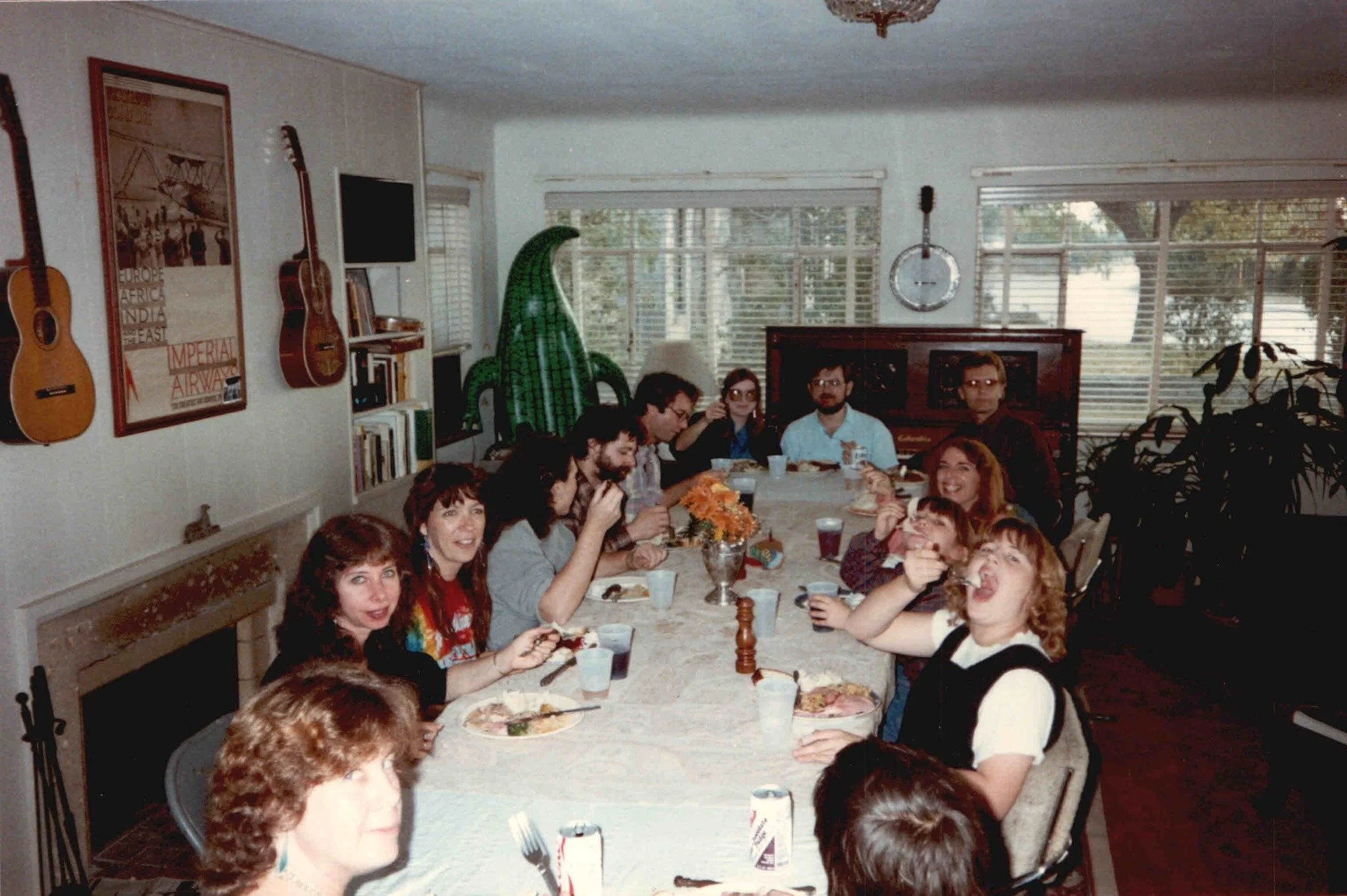 Happy Thanksgiving from all of us at Preservation Austin! 🦃🥧🍂 

Today, we&rsquo;re especially thankful for the McFarland-McBee House, whose remarkable 78-year history we are privileged to preserve and steward.

Seen here are scenes from one of the