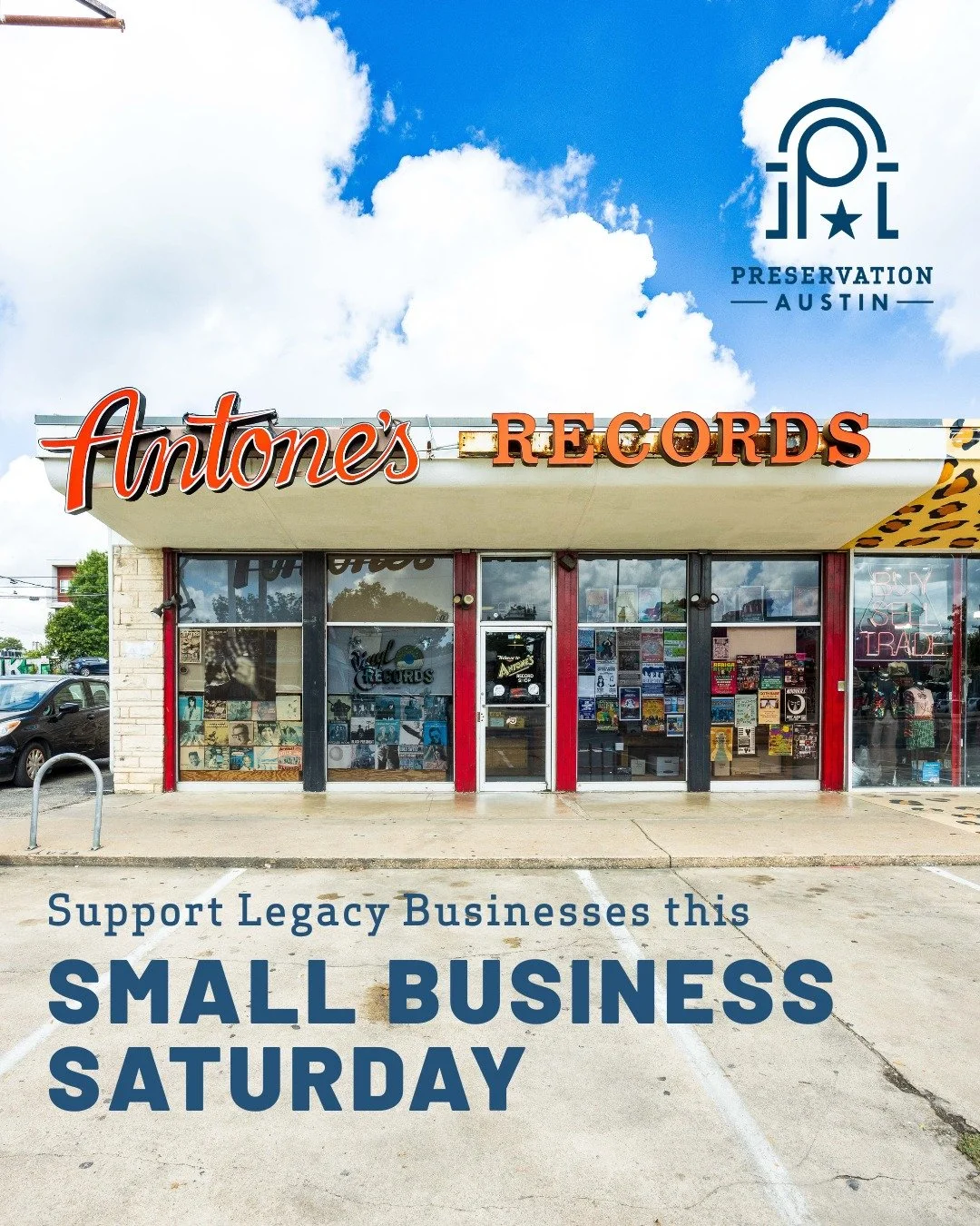 Tomorrow is Small Business Saturday! We hope you'll consider supporting one of Austin's amazing legacy businesses as you plan your holiday wish lists and family gatherings. Preservation Austin has made it easy for you - we have a map of all 33 busine