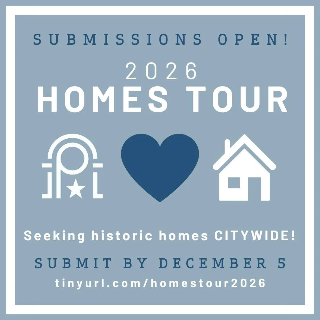 DEADLINE EXTENDED! Submit your home for consideration on our 2026 Homes Tour by this Friday, December 5! ❤️🏠

We're looking for diverse homes across town that embody Austin's remarkable architectural heritage&ndash;&ndash;from cozy to colossal and e