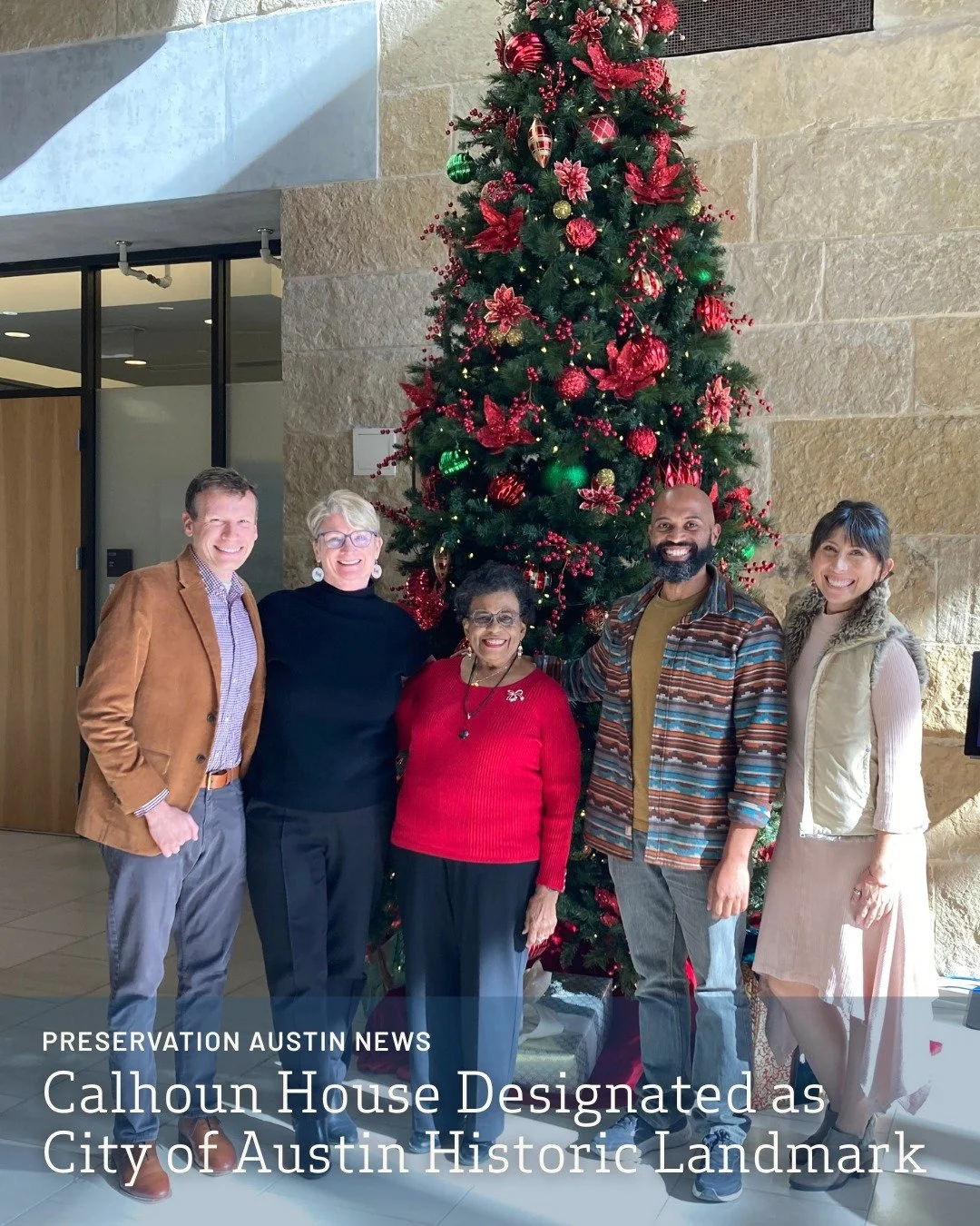 BIG NEWS! Yesterday, Austin City Council voted to designate the Calhoun House, a landmark of Black heritage, as a City of Austin Landmark. The home and the people who lived there embody the invaluable contributions Black Austinites made to our city d