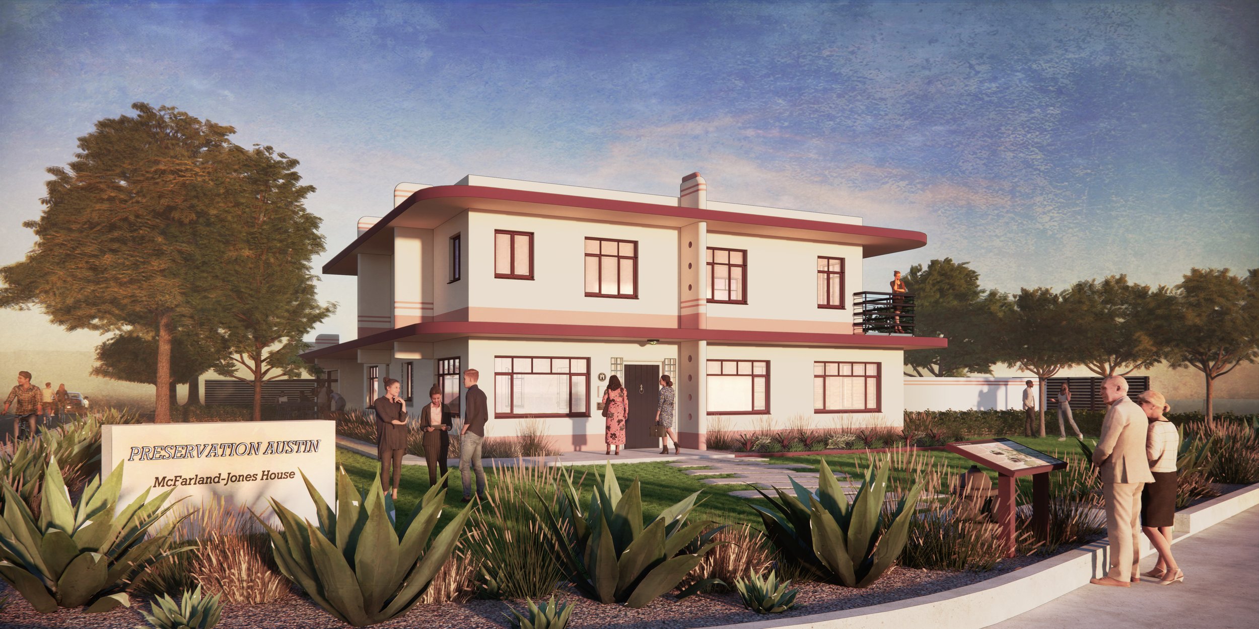 Street Presence: The McFarland-McBee House will become a highly visibly symbol of preservation in action, as well as a welcoming space for the community to engage with our mission.