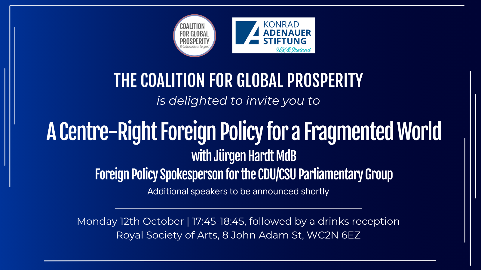 A Centre-Right Foreign Policy for a Fragmented World