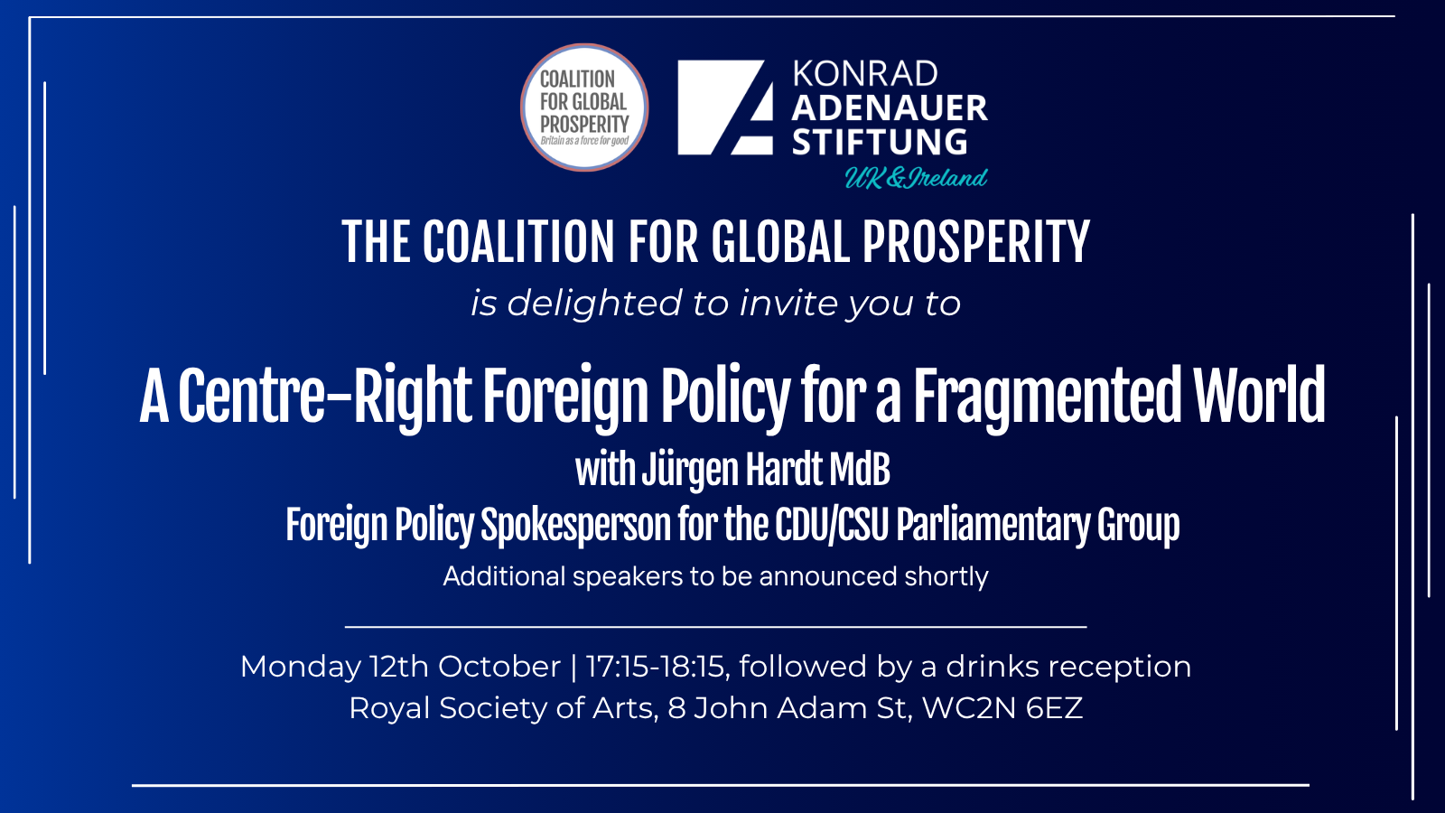 A Centre-Right Foreign Policy for a Fragmented World