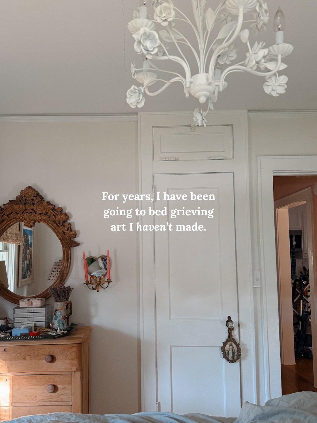 All the creative life you fantasize about requires is one small action after the other. This is one of the biggest things I&rsquo;ve learned in the past year &mdash; and have to KEEP reminding myself every single day!!! 

I wrote an essay about it on