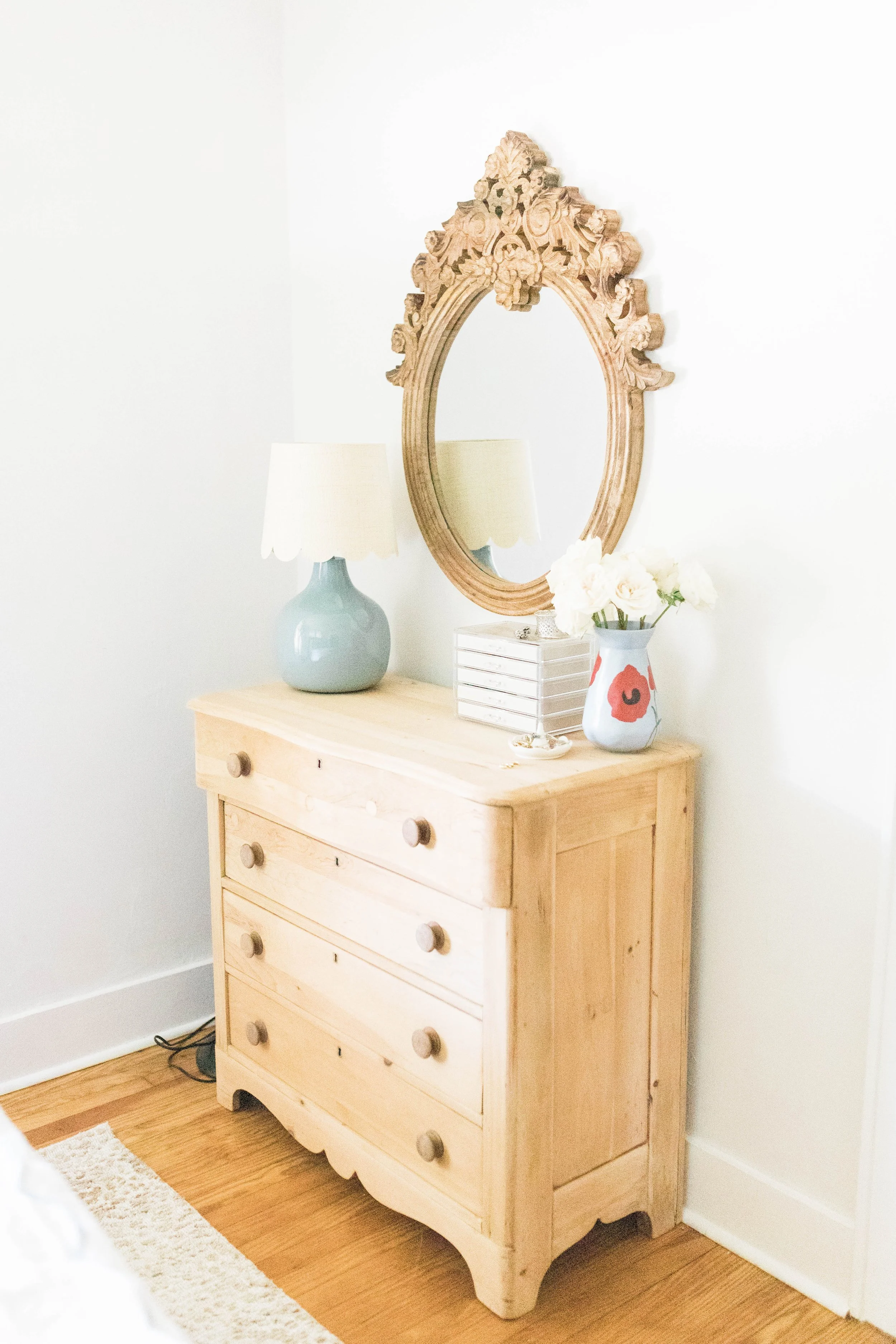   This dresser was found on Facebook Marketplace. I love the shape! (And if you couldn’t tell already - I love Facebook Marketplace!)  