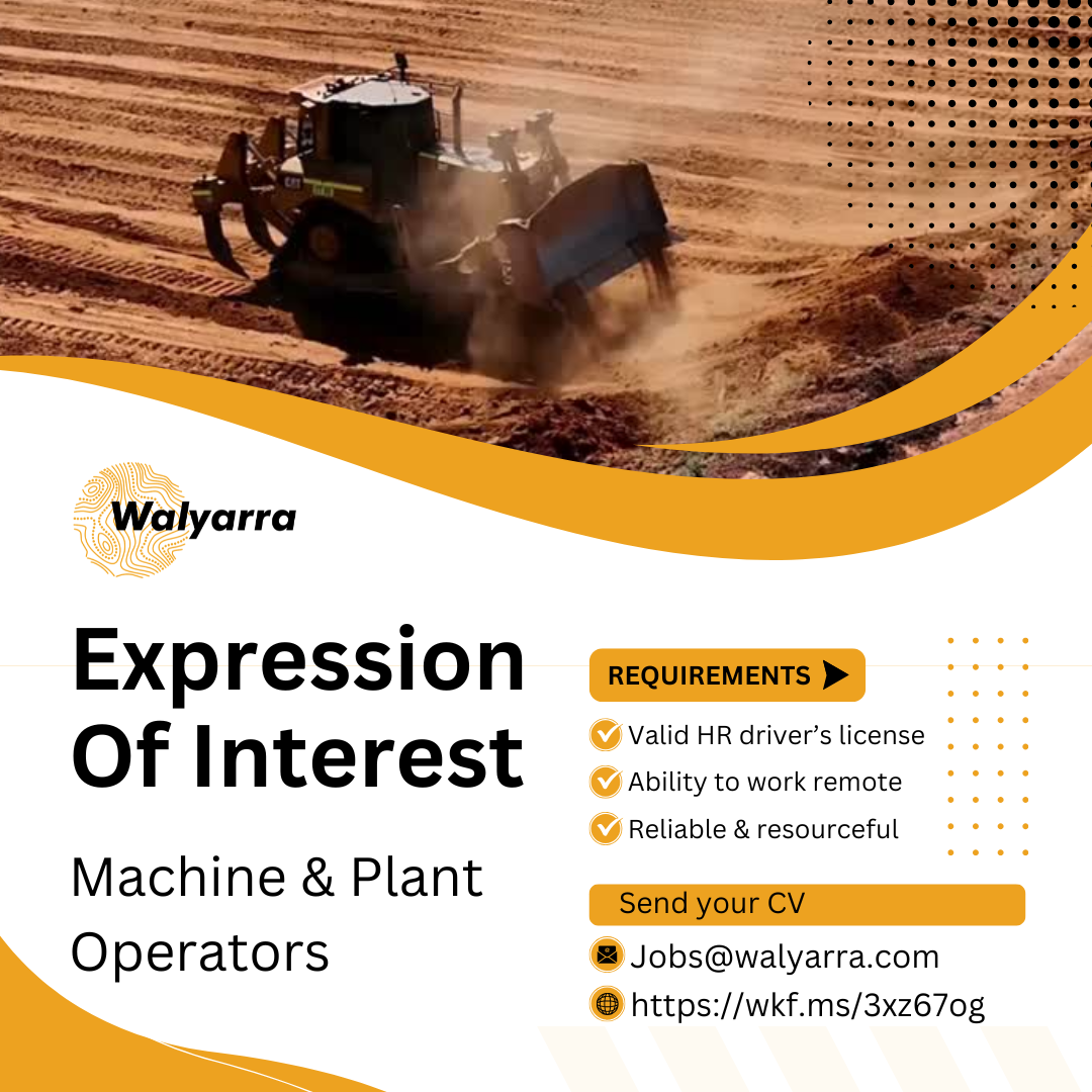 Machine Operators - Expression of Interest