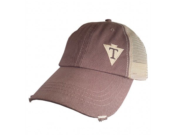 Tishomingo Brown/Khaki Mesh Hat