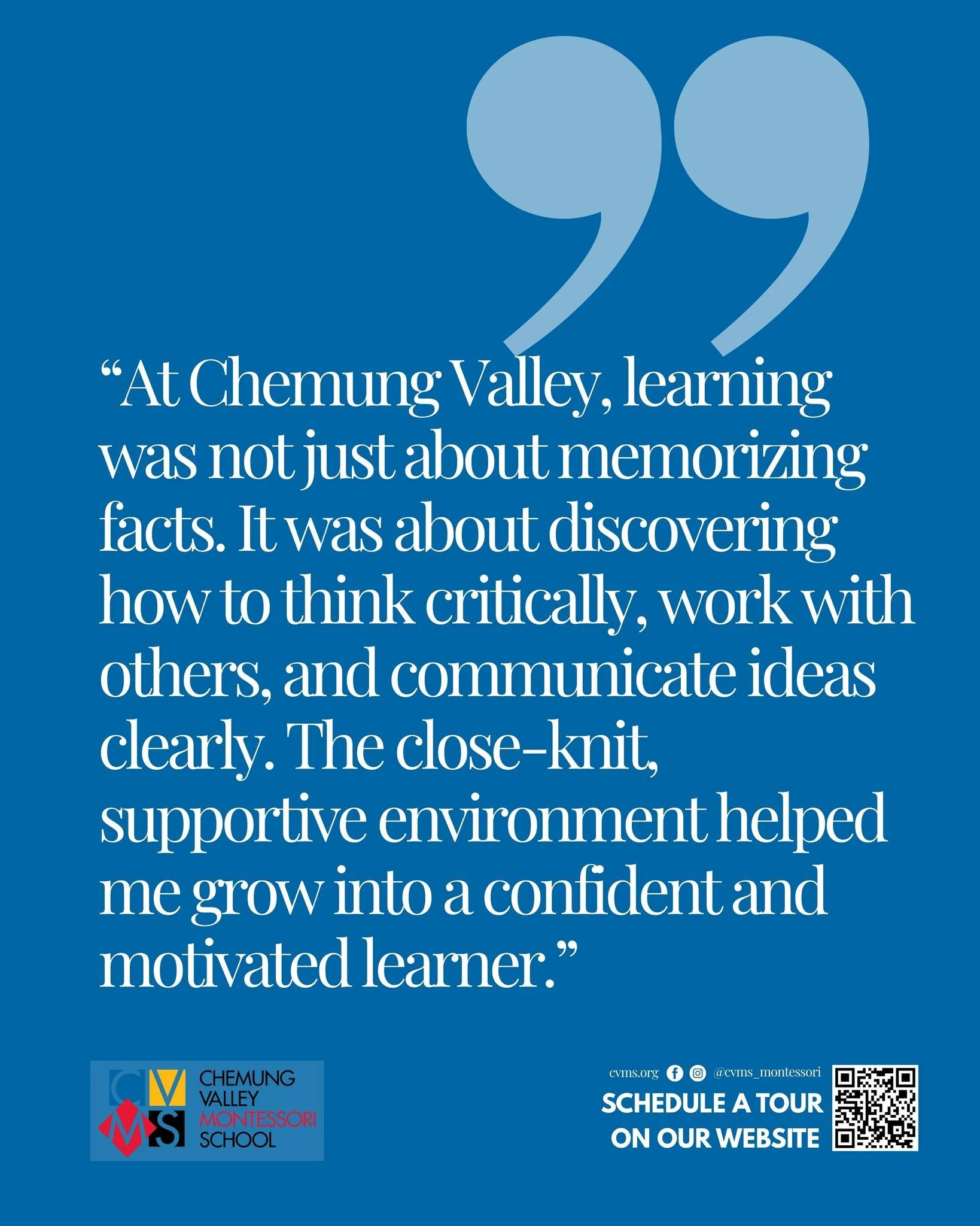 🎓 CVMS alumni says...