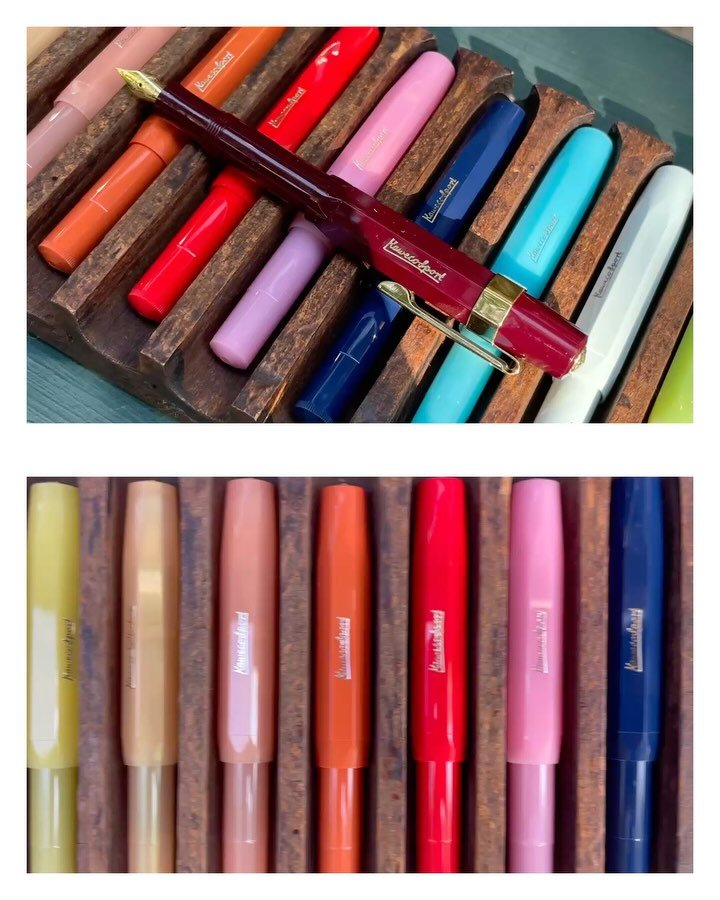 Notre histoire d’amour avec les stylos-plume Sport Classic de Kaweco date du premier jour. 🖋️🇩🇪
On se lasse pas de leurs couleurs qui s’accordent avec tout, ni de leur design intemporel, sans parler de leur qualité !💘
Et on n&r