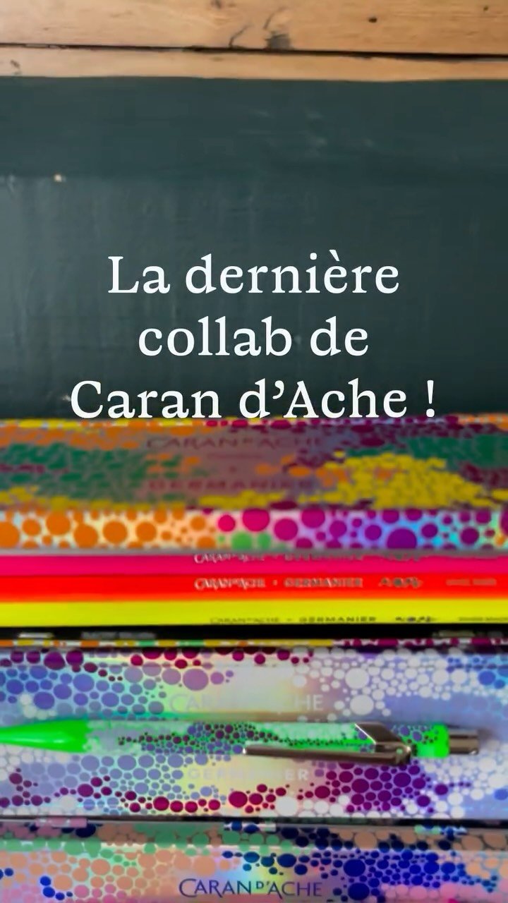 Vous aussi elle vous fait cet effet là, la nouvelle collab de @carandache ? 🌈💃🏻🕺🏻
#carandache #carandachegermanier #carandachecollab #specialedition #stationerylovers #papierbrussels