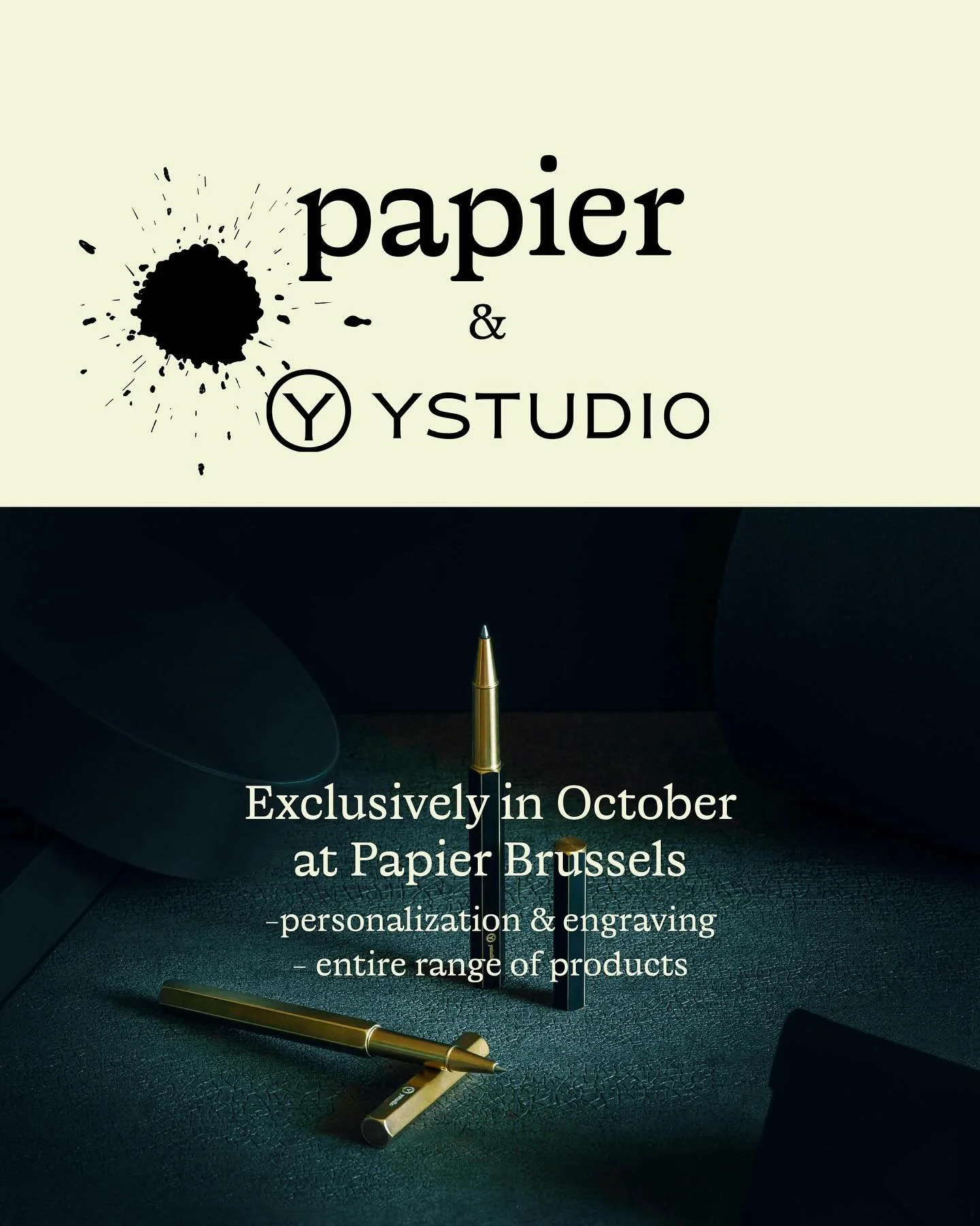 So excited for our next collab! 🤩
We’re proud to be teaming up with @ystudiostyle a brand we’ve loved since day one.
✨ Launching next week ✨
Don’t miss your chance to discover their full collection & engrave your pens! 🖋️