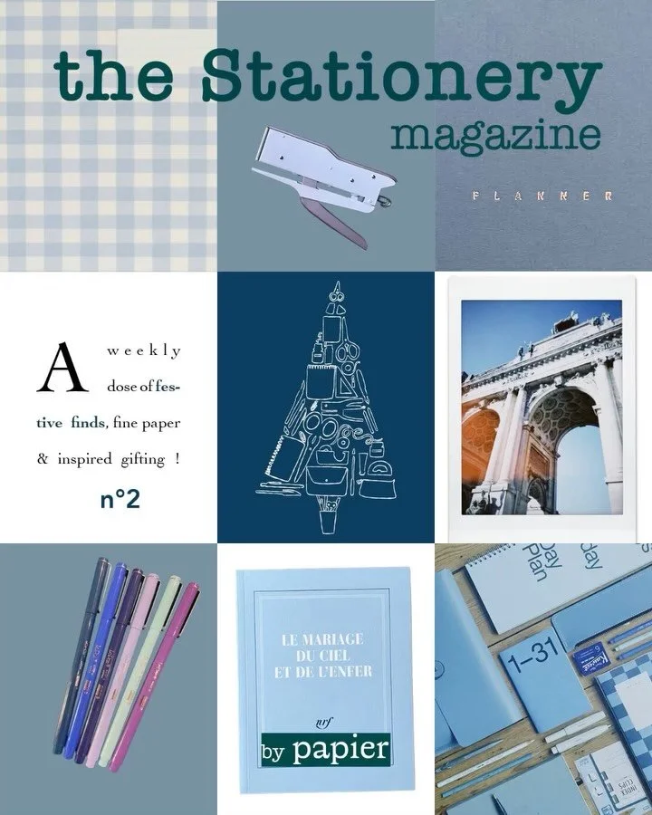 Our Stationery Magazine n&bull;2 is out ! 
A special Christmas Edition for festive finds and inspired gifting !🎄🎅🏻🎁💫
Come and have a look we&rsquo;ll be happy to help you ! 🫶🏼

#papier #papierbrussels #stationerylovers #thestationerymagazine #