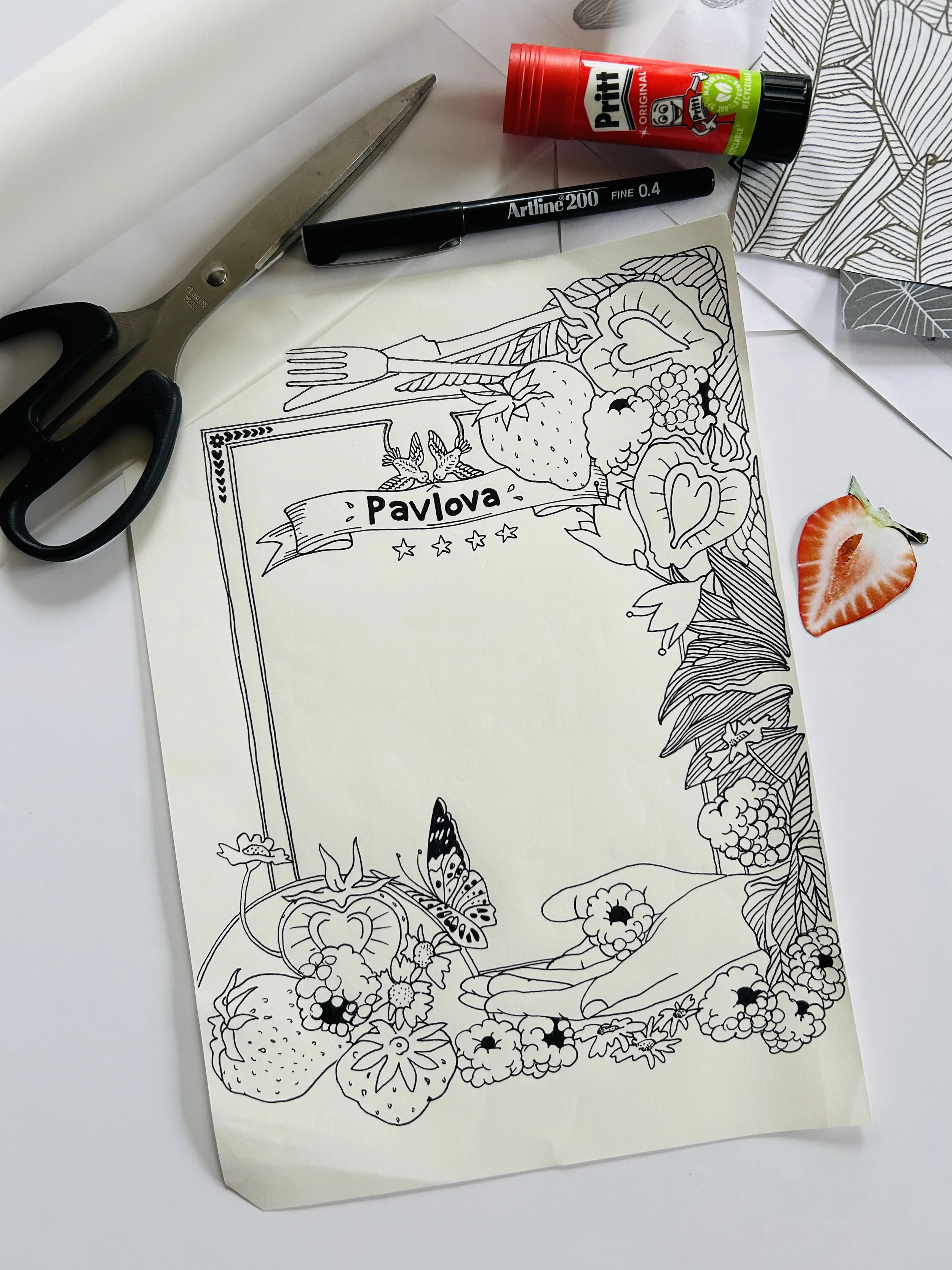 Initiation à l’illustration au trait par Séverine Piette