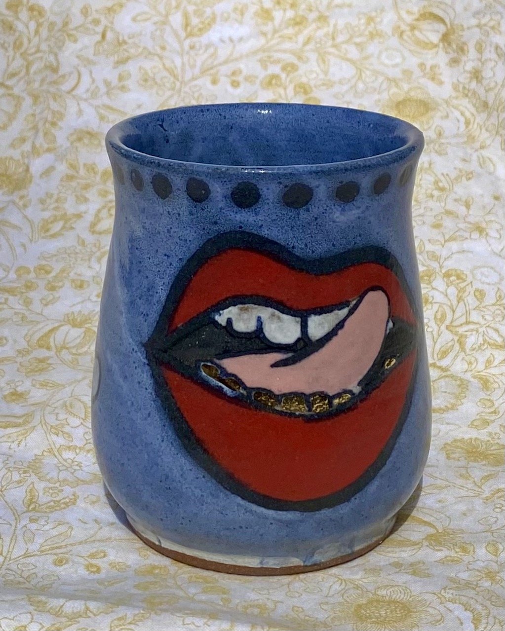 Gilded Lower Grill Mug