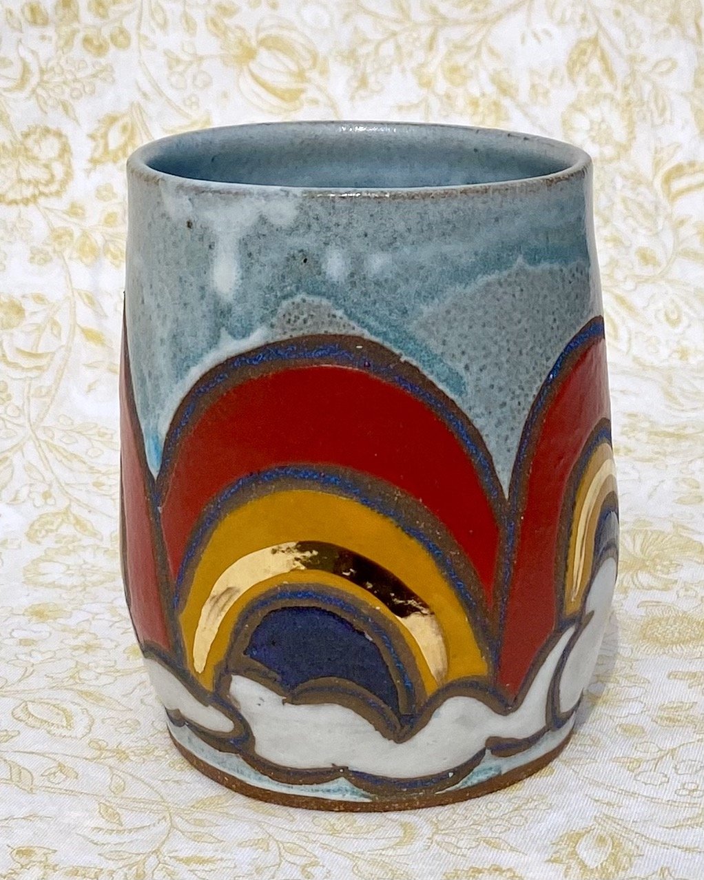 Gilded Rainbow Mug