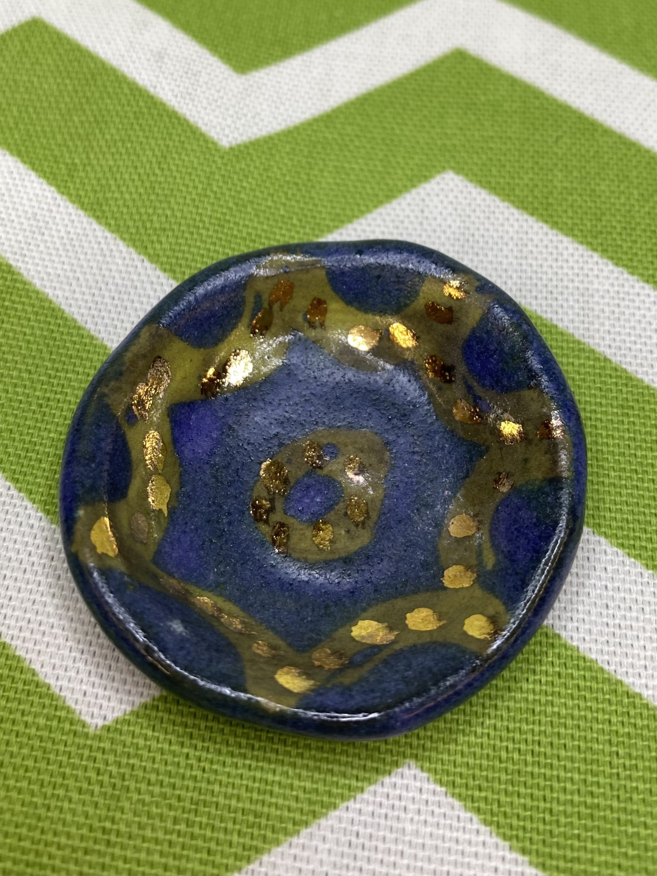 Gilded Sun Alter Dish