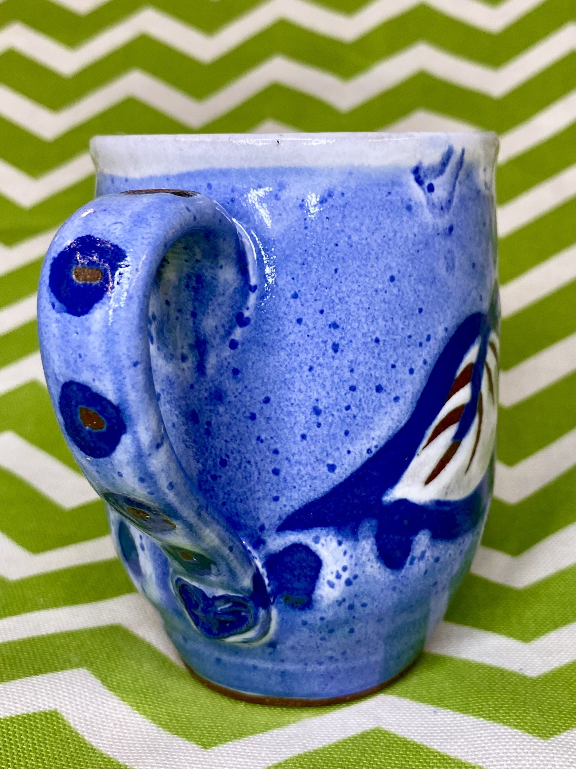 Blue Pothos Mug