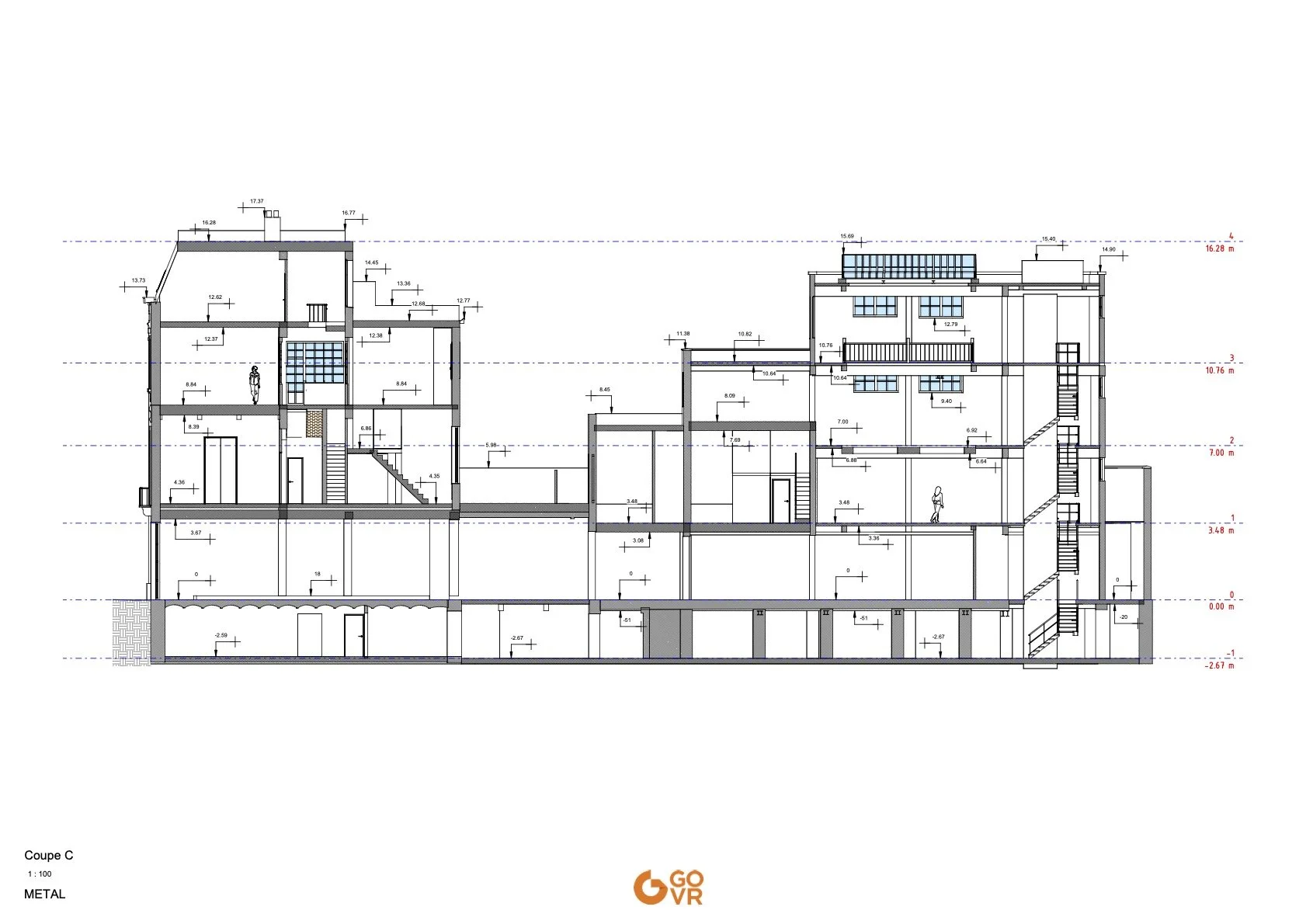 Scan 3D D un B timent Industriel Pour Mod lisation BIM Revit Et Plan 