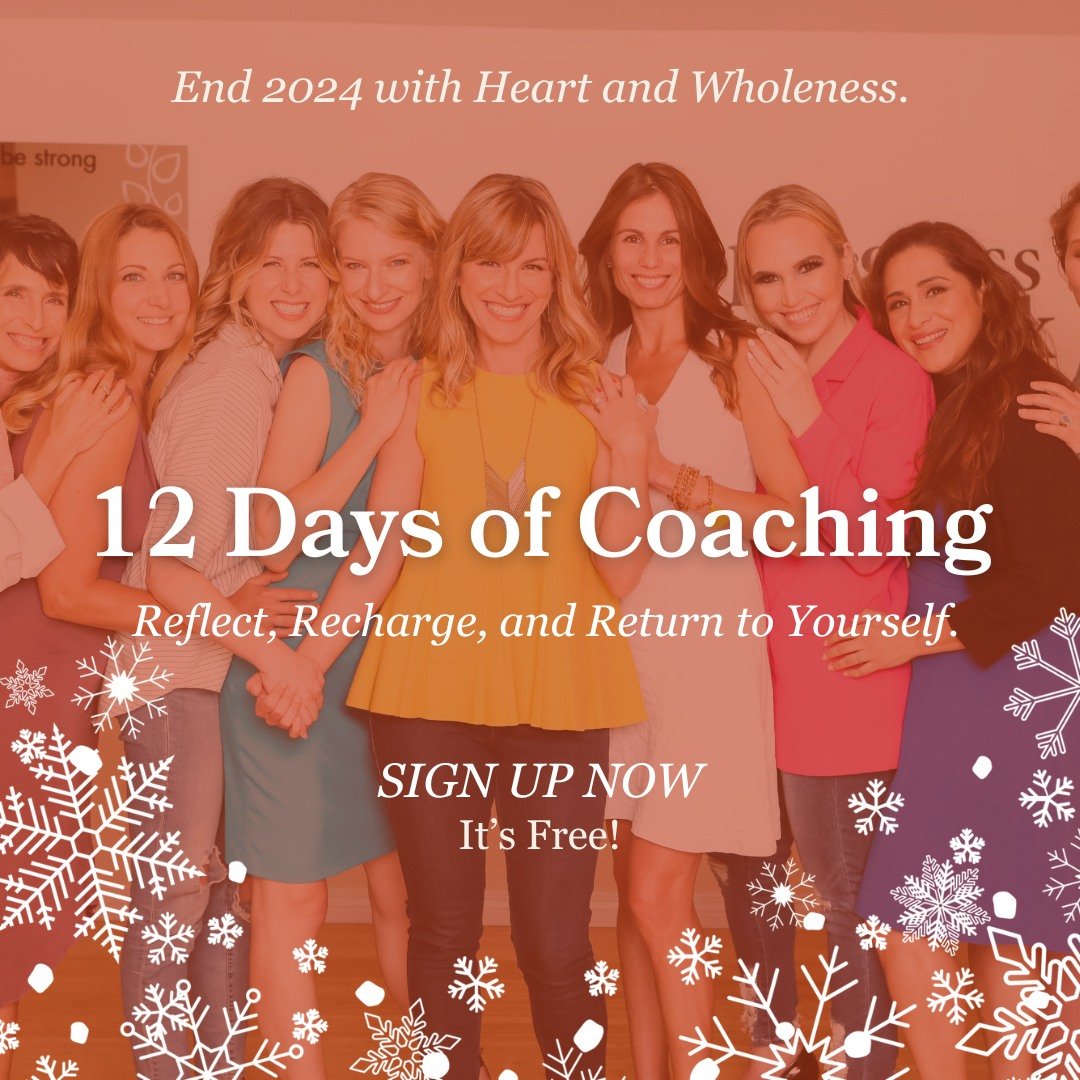 12 Days of Coaching is back! And, this year, the focus is on the heart of your business&mdash;YOU. 

As we wrap up 2024, it's easy to get caught up in what hasn't happened or where you feel you've fallen short. This year, instead of rushing to &ldquo