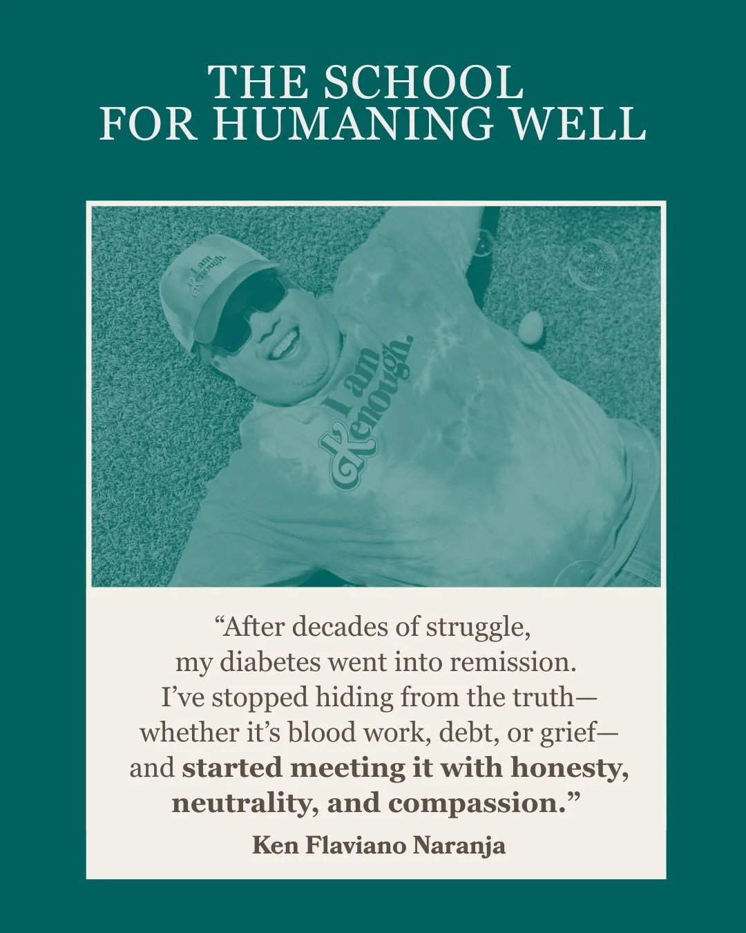 I love Ken&rsquo;s story because it reflects something essential about this work:

Transformation doesn&rsquo;t happen through force, discipline, or fixing.
It happens through honesty &mdash; the kind that lets you finally stop running from yourself.