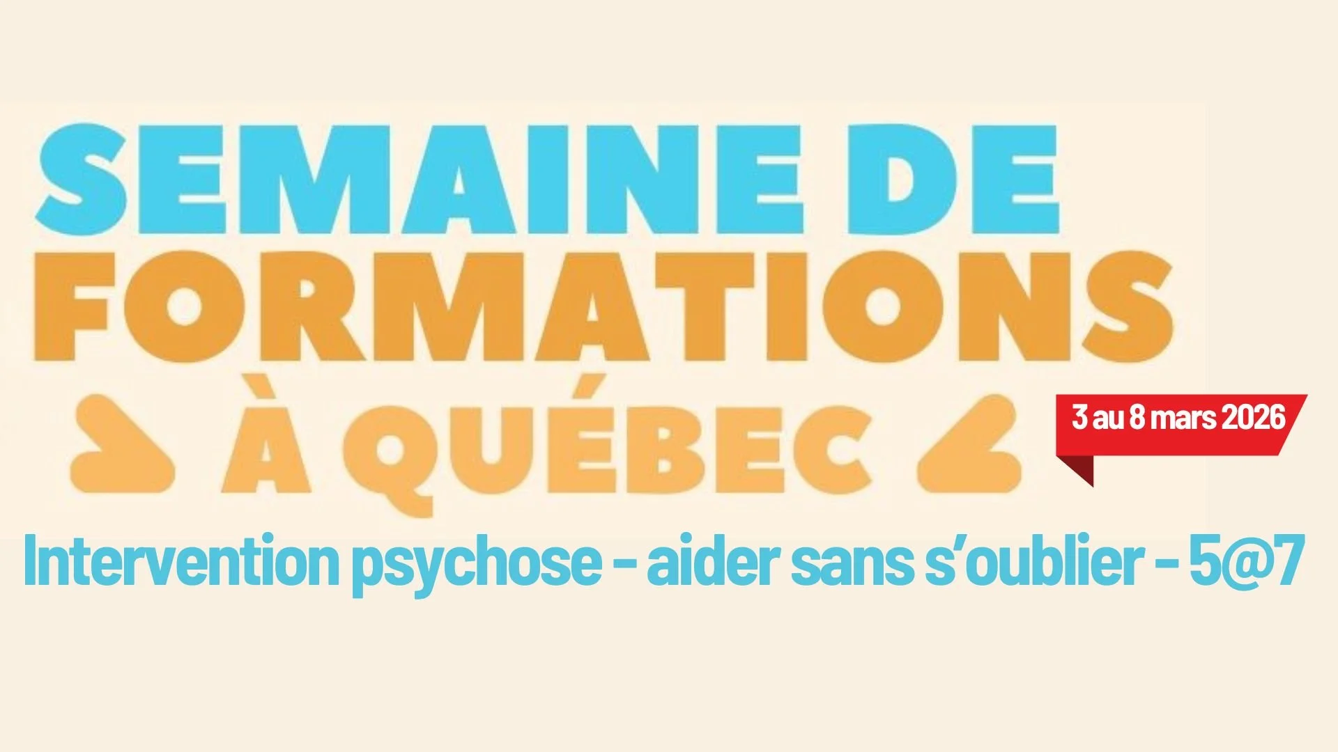 GRANDE SEMAINE DE FORMATIONS