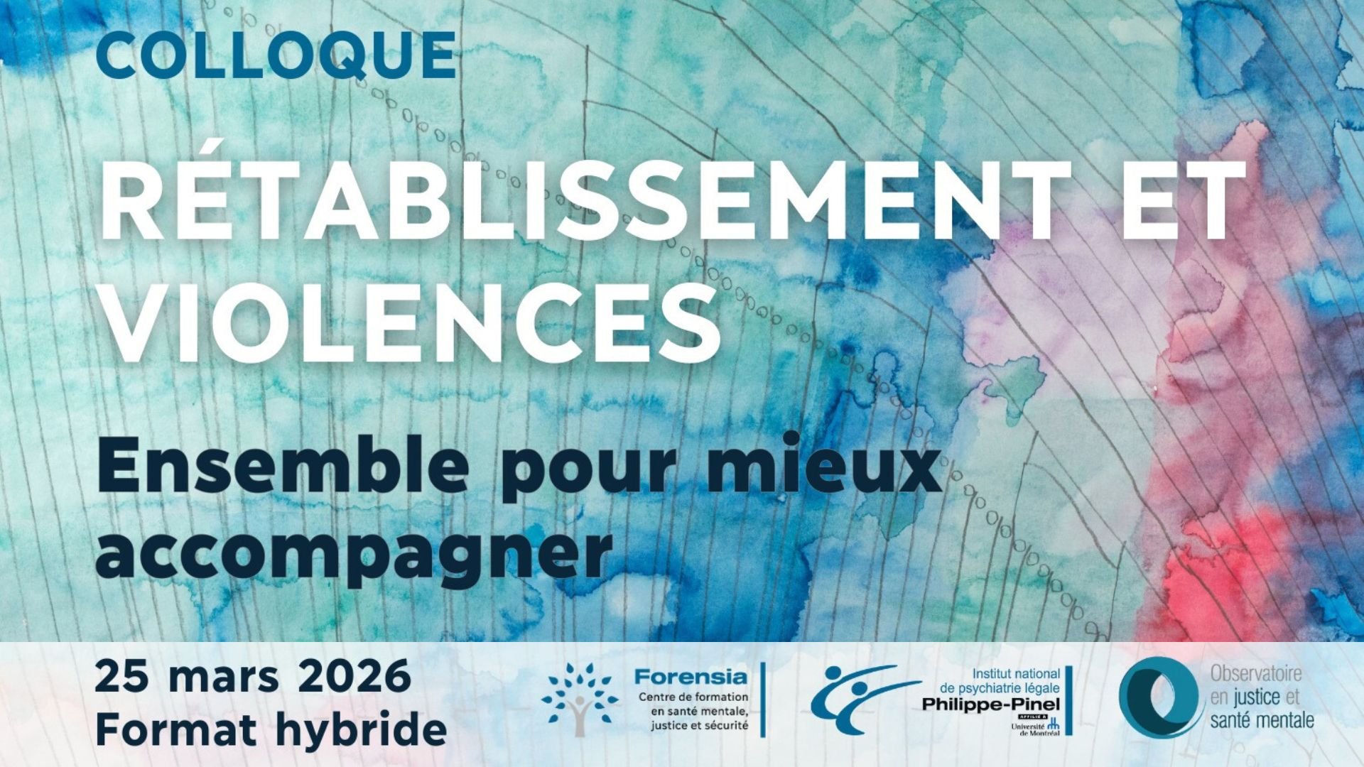 LE RÉTABLISSEMENT EN COLLOQUE