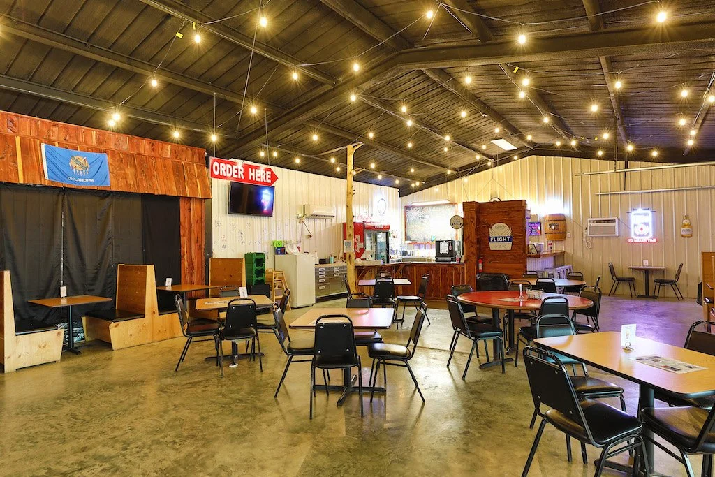 Indoor restaurant view of Lakeside Bar and Grill