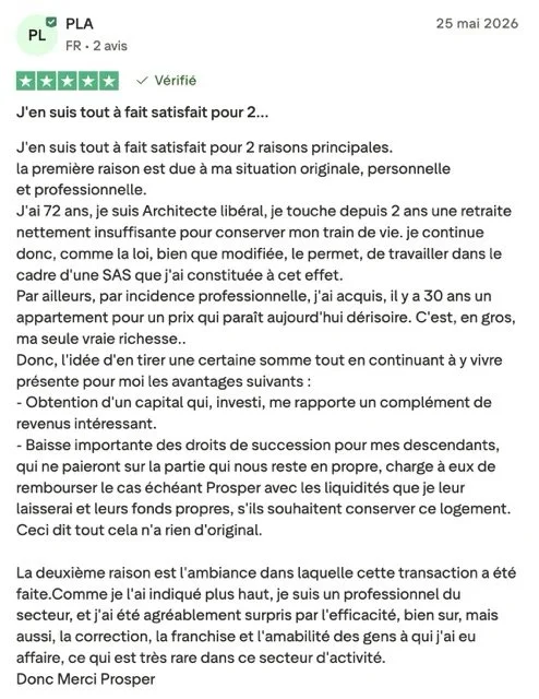 Témoignage de PLA