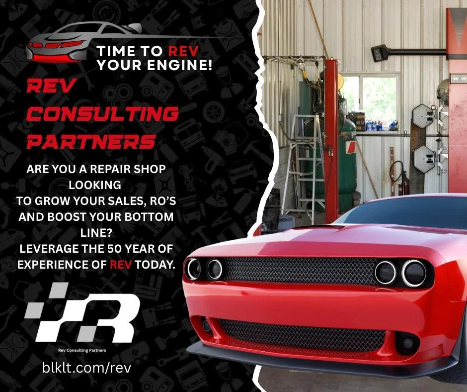 🔧💡 At Rev Consulting Partners, we help auto repair shops and dealerships shift into high gear. From cutting costs to boosting sales and streamlining operations, our team of experts is here to keep your business running at peak performance. 🚗💨

#R