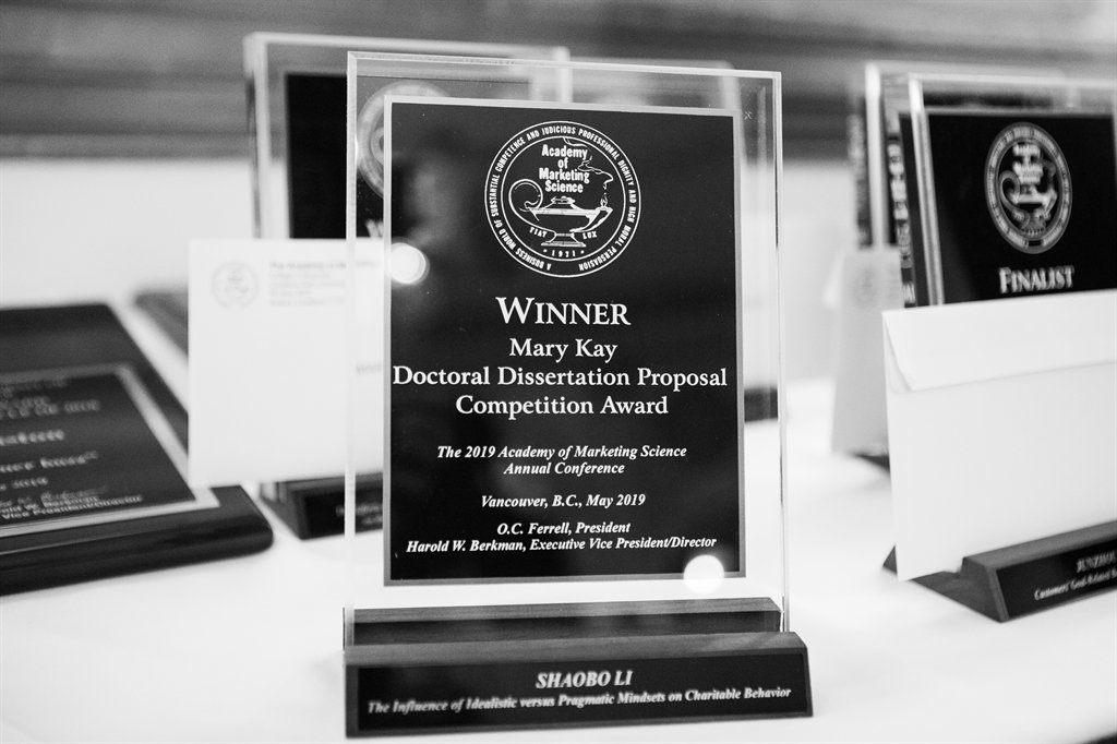 Mary Kay Doctoral Dissertation Proposal Competition Award.jpg