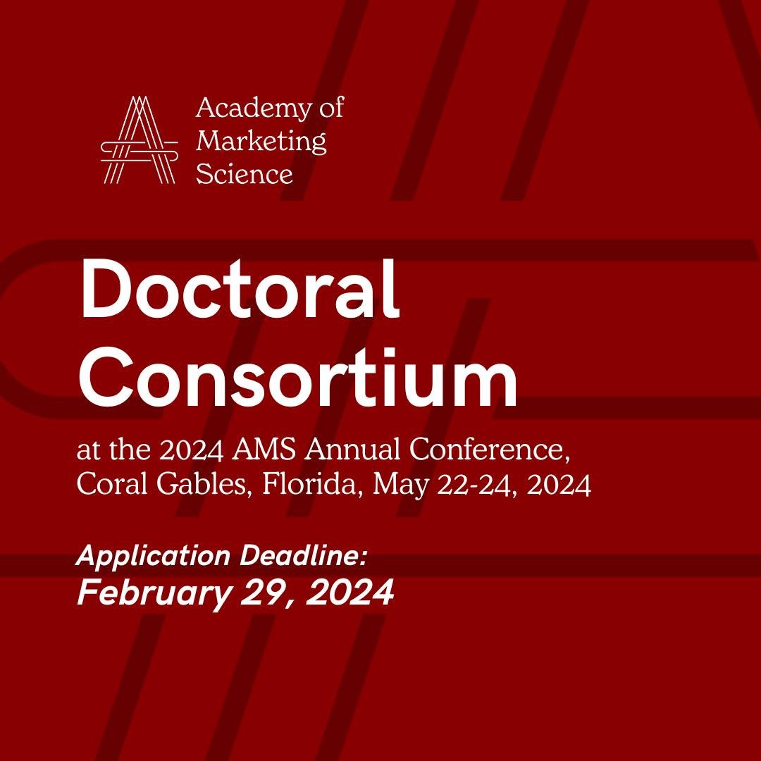 Applications for the Doctoral Consortium at the 2024 AMS Annual Conference are now being accepted! Deadline: Feb 29, 2024

Doctoral students worldwide who (1) are completing, or have completed, at least 3 years of their program, and (2) will be ABD s