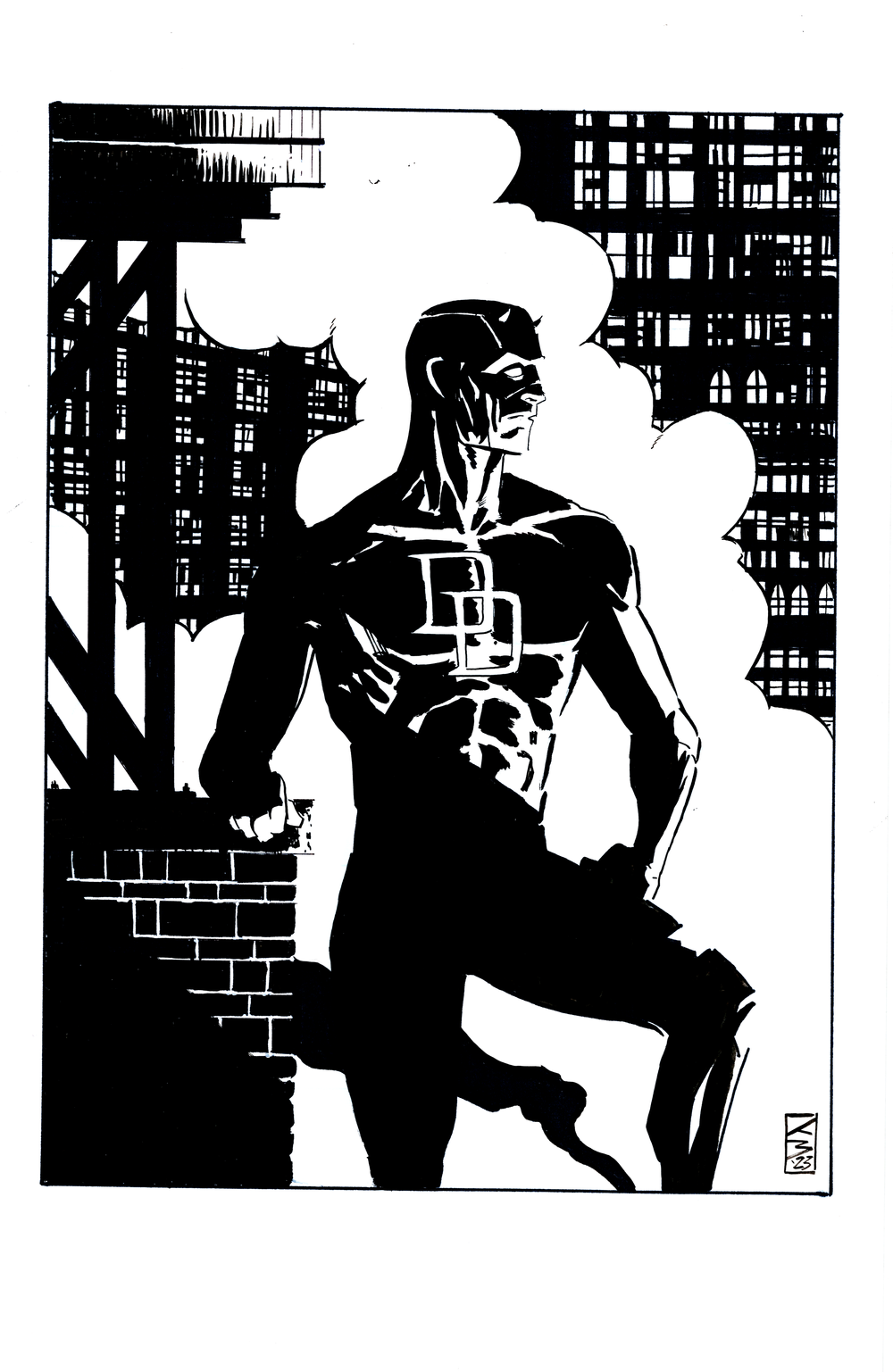 DAREDEVIL Comic Art